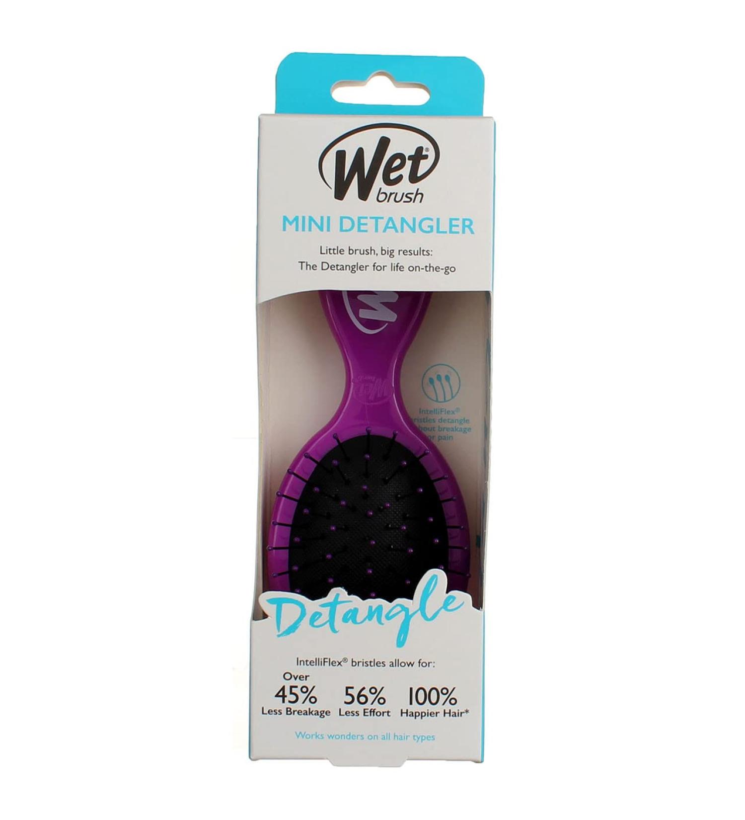 Buy Wet Brush Mini Detangler Brush in Purple - Tangle-Free Solution | 1 Brush - Buy Online on SooperMarket.com