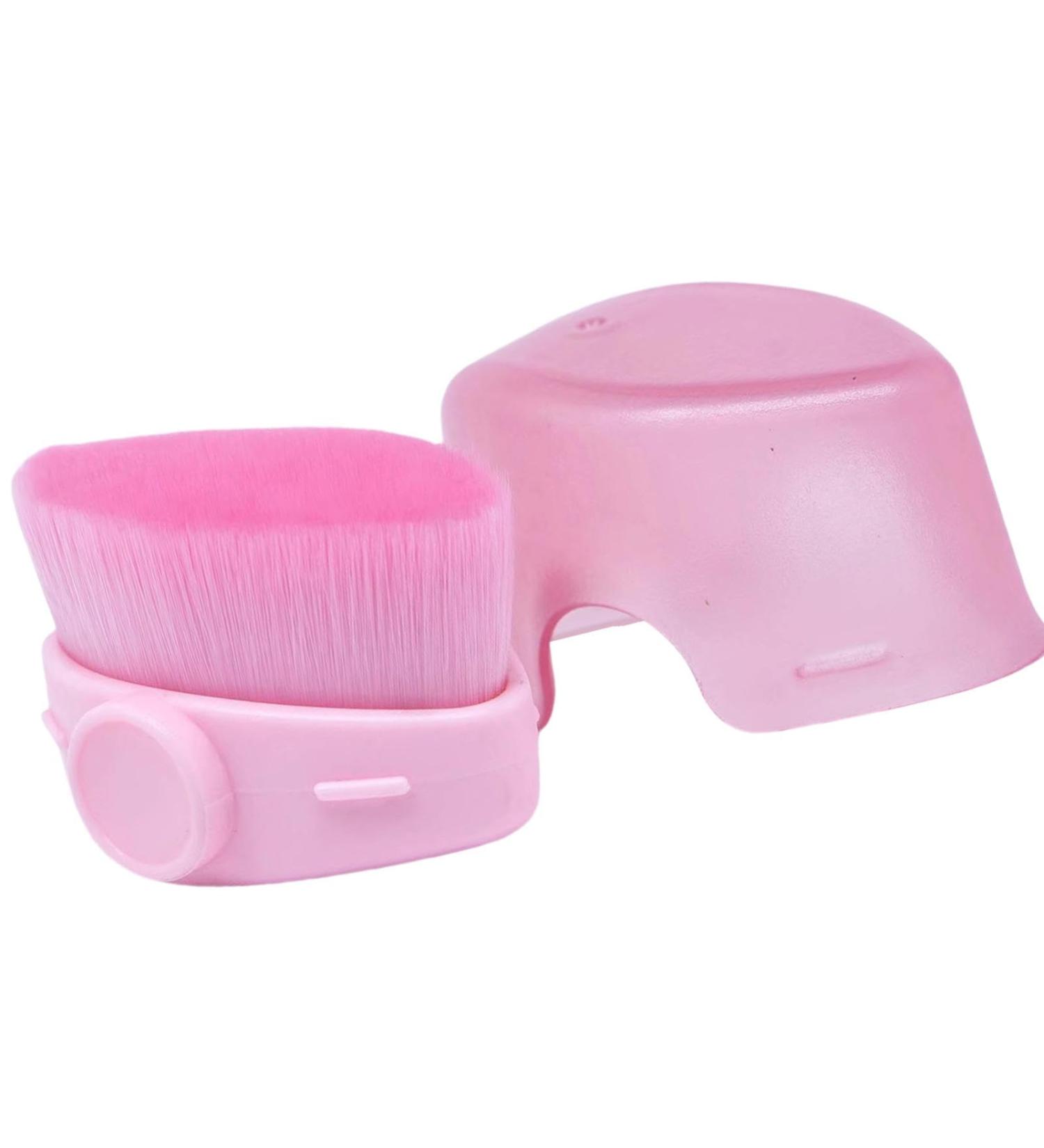 Wontool Sunblock Brush Precise Control Foundation Brush for Sunscreen with | Soft Fiber Bristles Portable Cosmetic Brushes for Buffing Stippling Blending Pink - Buy Online on SooperMarket.com