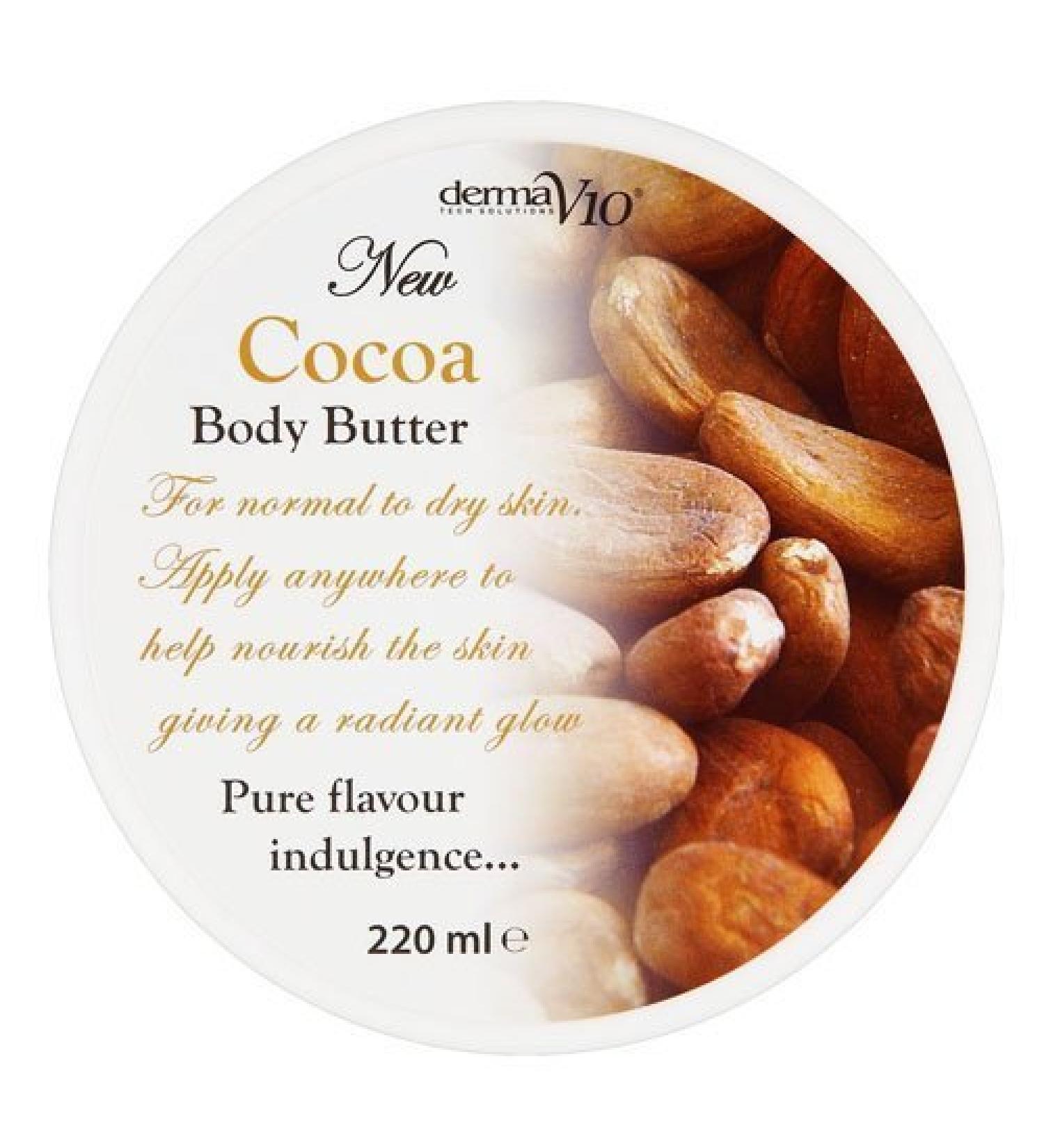 COCOA Body Butter 220ml by Derma (English Manual)