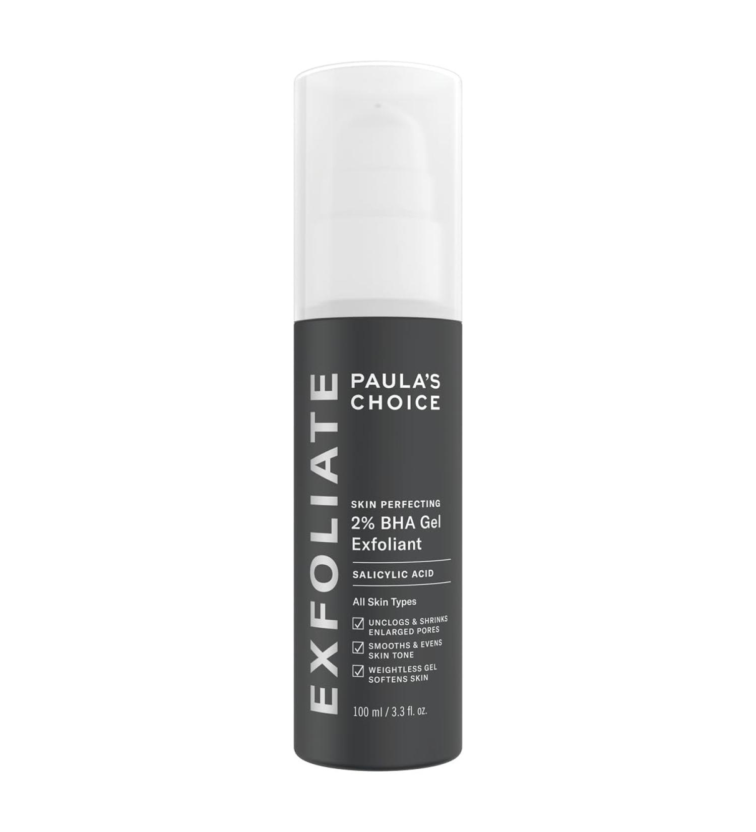 Paula's Choice 2% BHA Gel Exfoliant - Targets Blackheads & Enlarged Pores - 100ml - Buy Online on SooperMarket.com
