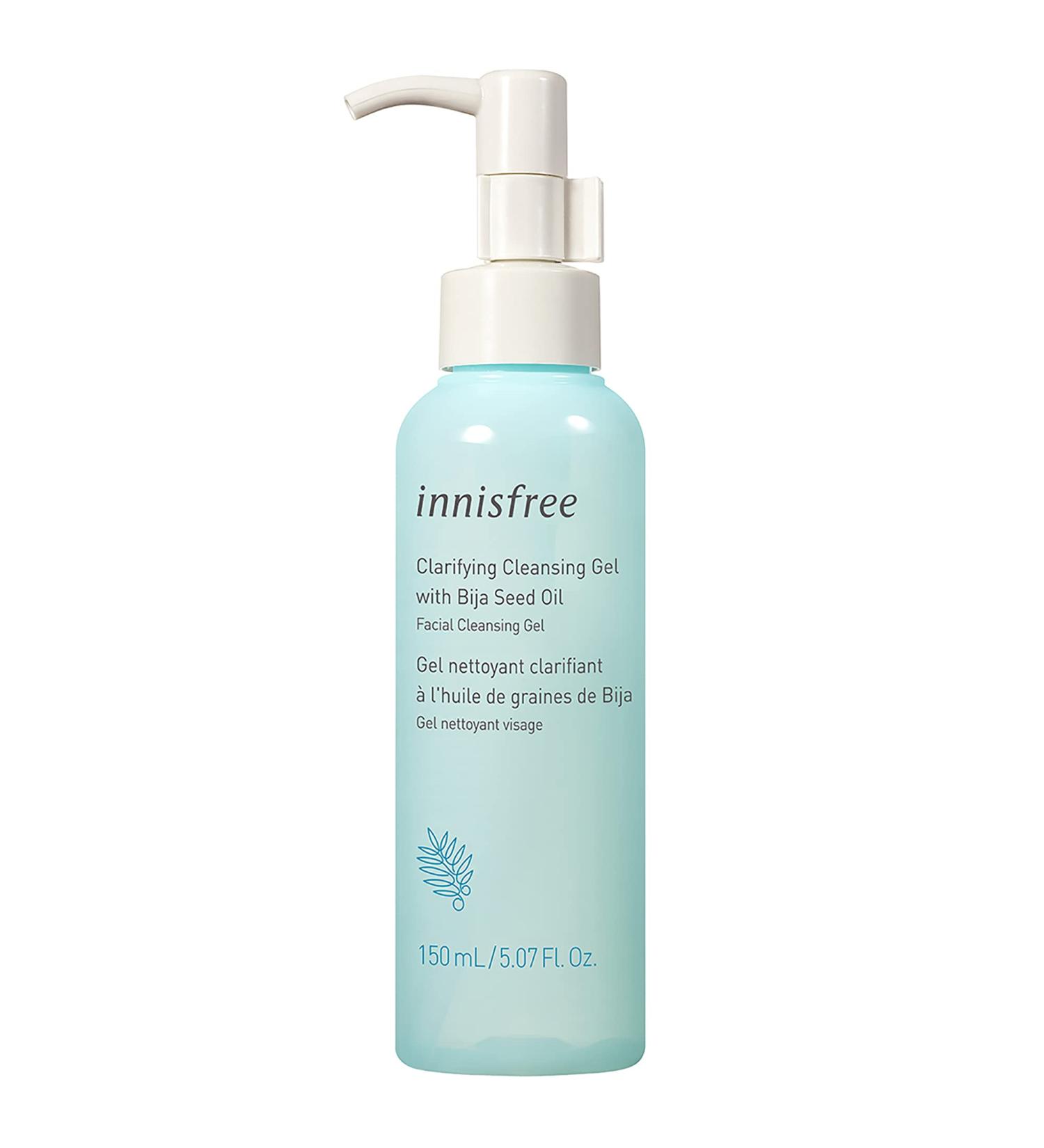 Innisfree Bija Seed Oil Clarifying Cleansing Gel - Face Cleanser - Buy Online on SooperMarket.com