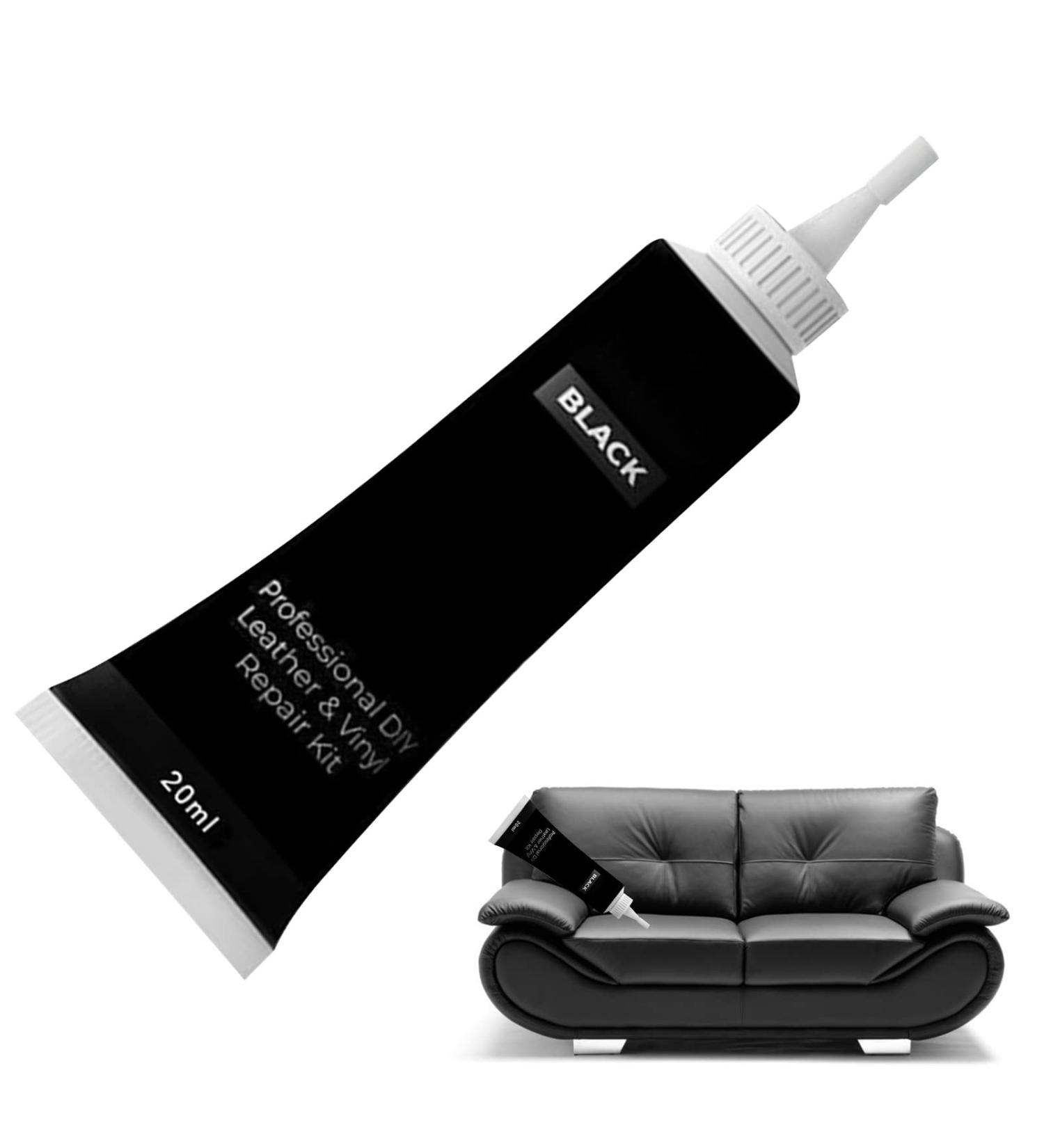 Leather Restore Cream Leather Recoloring Balm Leather Repair Kit Leather Repair Cream Leather Restorer Leather Recoloring Balm for Furniture Couch Car Seats Sofa Jacket 20ml (Black) - Buy Online on SooperMarket.com