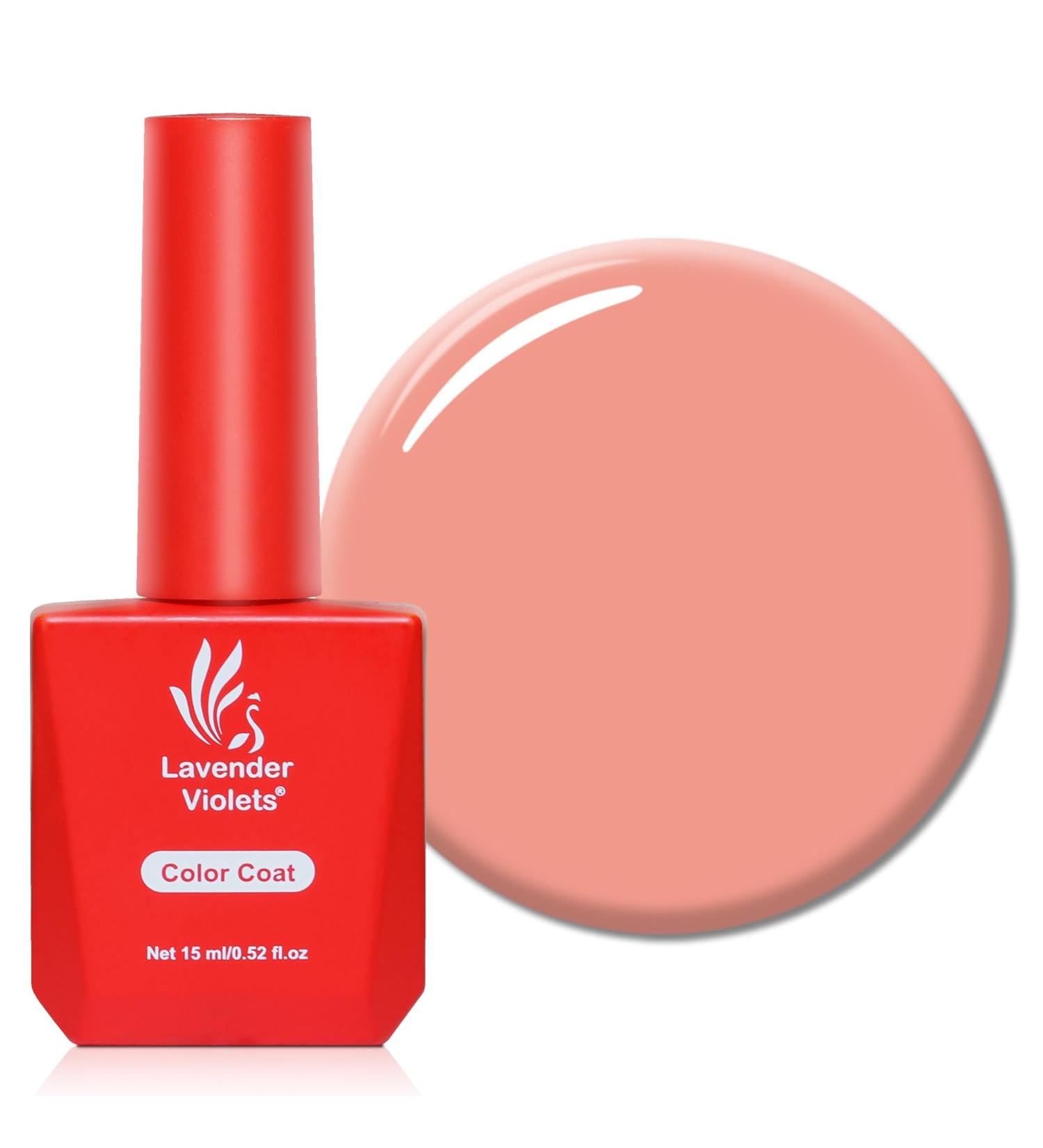 Lavender Violets 15ml Gel Nail Polish Skin Pink | UV LED Soak Off | Nail Lamp Curing Manicure Pedicure | Gentle & Larger Content | Anna A0165 - Buy Online on SooperMarket.com