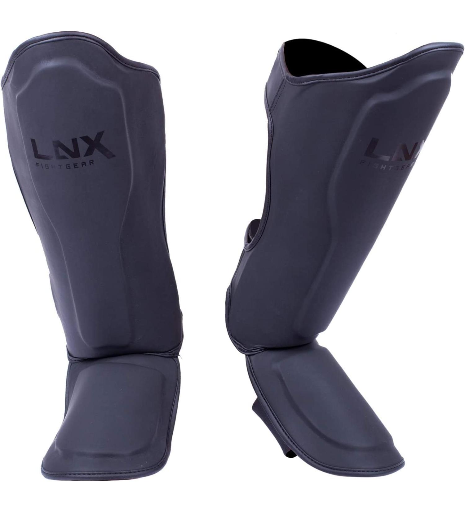 Lnx Schiensbeinschoner Muay Thai Pro Fight - Ultimate Shin Guards for Kickboxing & Martial Arts | Unisex S M L XL Black - Buy Online on SooperMarket.com