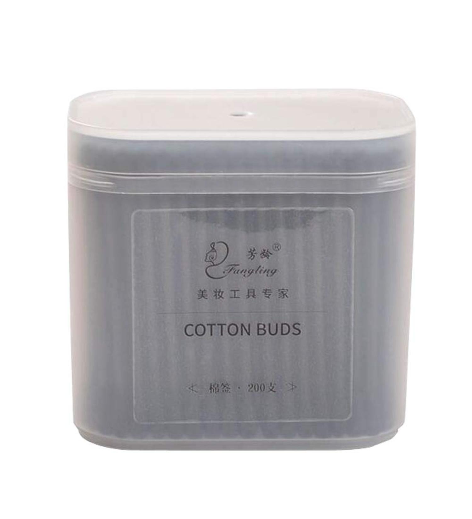 200 Counts Cotton Swabs - Organic Double Tipped Ear Buds | Cruelty Free & Eco-Friendly - Buy Online on SooperMarket.com