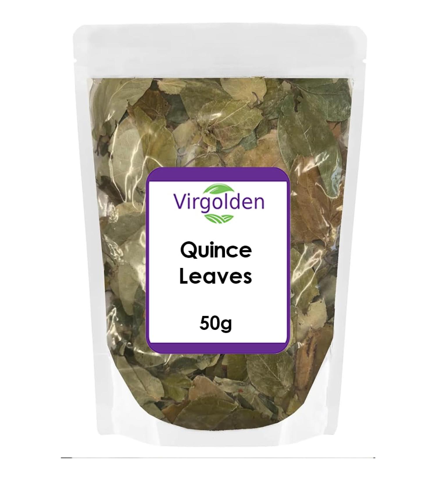 Virgolden Quince Leaves 50g: Premium Quality for Culinary and Herbal Use - Buy Online on SooperMarket.com