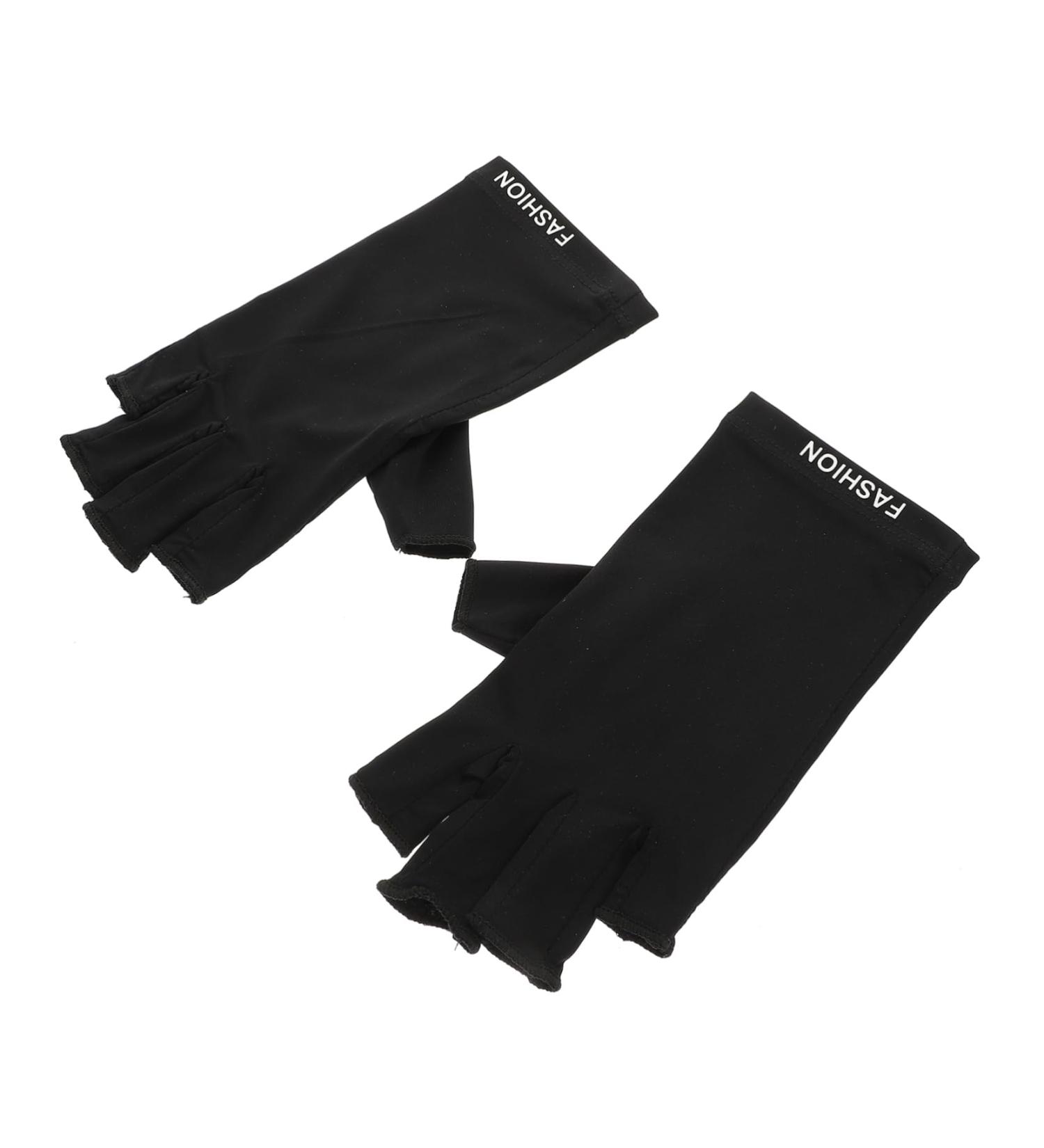 minkissy 4 Pairs Nail Protection Gloves Miss Protector Manicure Nylon - Buy Online on SooperMarket.com