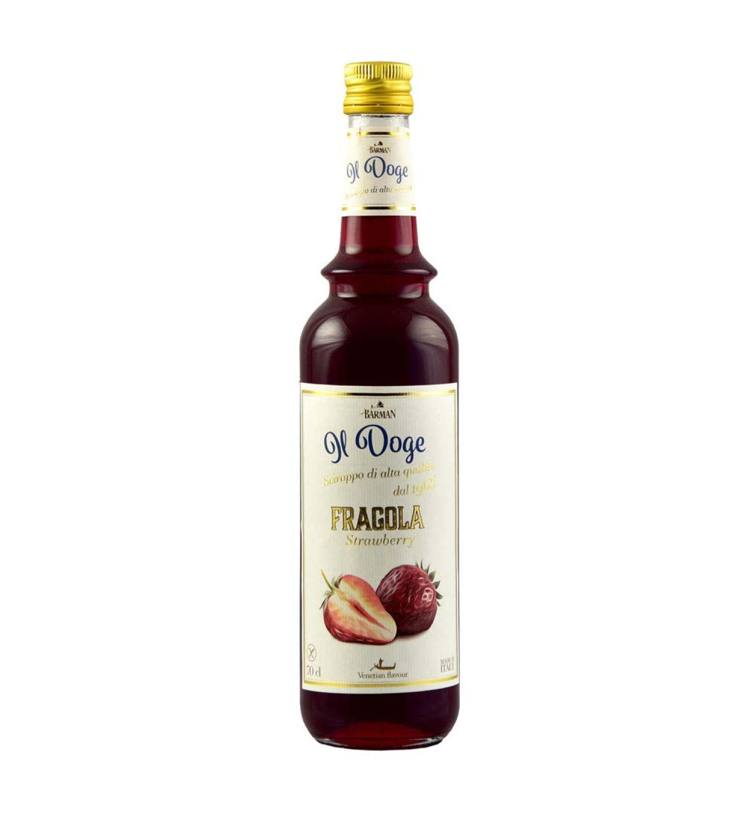 BARMAN IL DOGE Strawberry Syrup 70cl