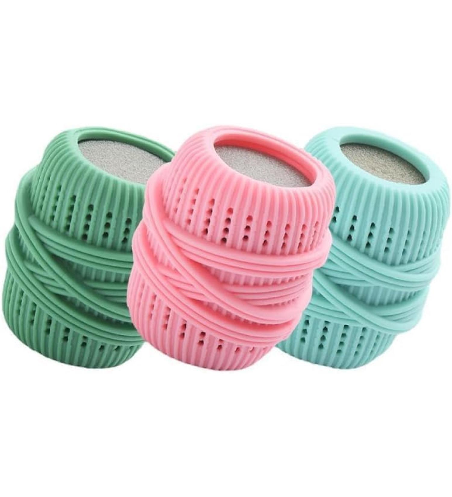 Reusable Laundry Balls for Washing Machine - Fabric Softener Dispenser for Efficient Cleaning
