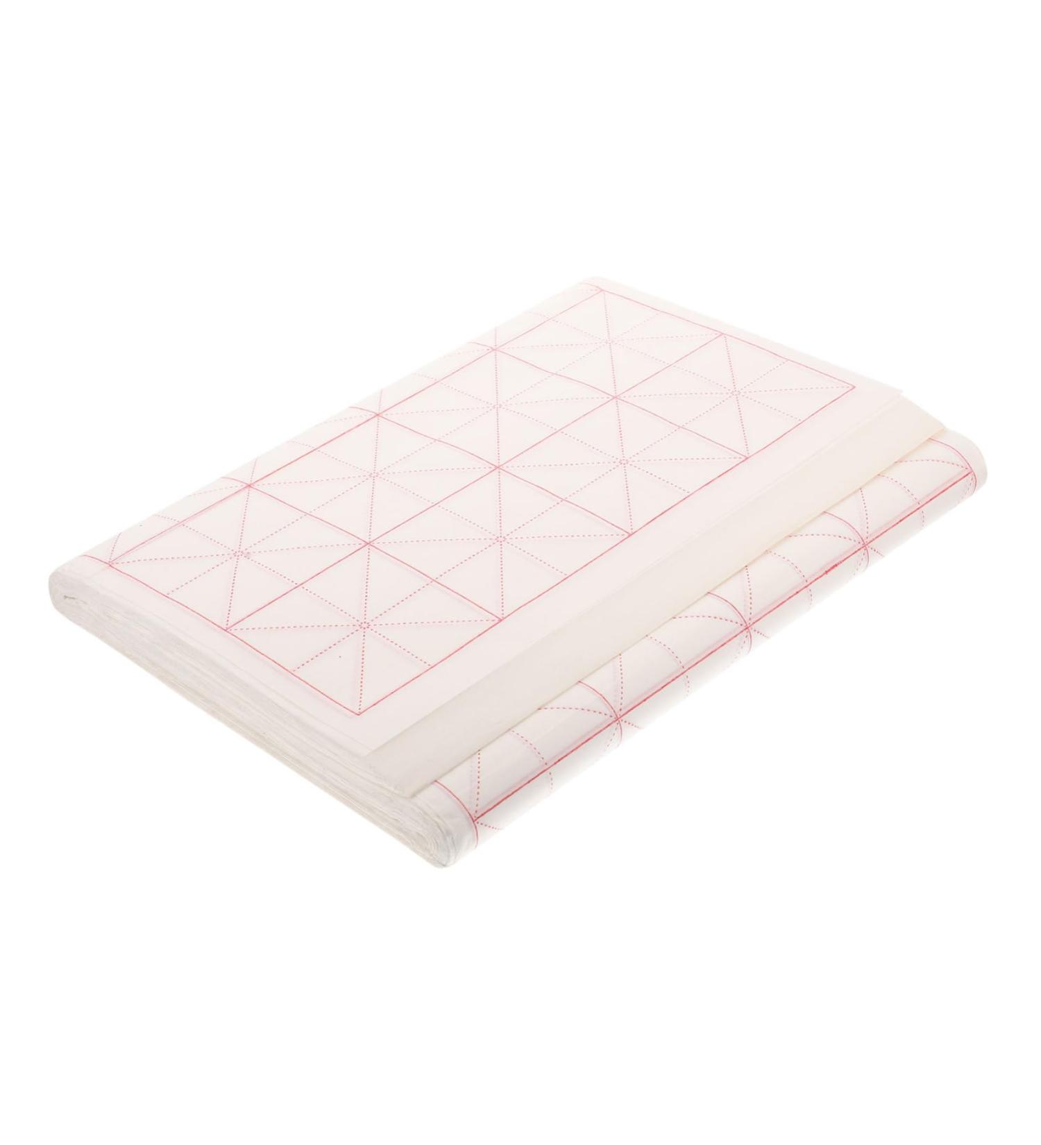 CORHAD 100pcs Grid Rice Paper Painting Paper Picture Paper Calligraphy Supply Quarto Art Paper X32 - Buy Online on SooperMarket.com