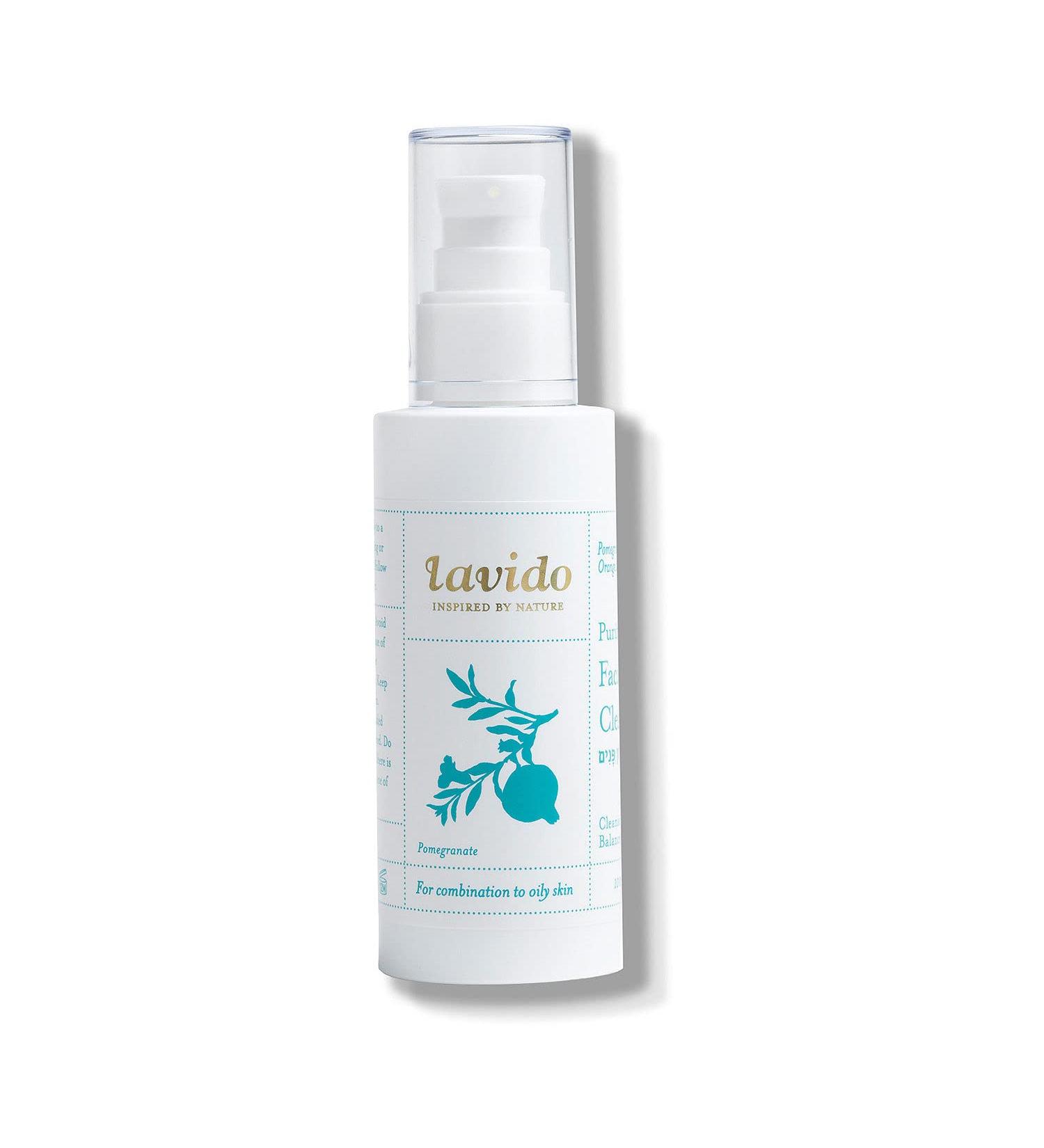 Lavido Natural Purifying Facial Cleanser - Clean Non-Toxic Skincare | 4 fl oz - Shop Internationally - Buy Online on SooperMarket.com
