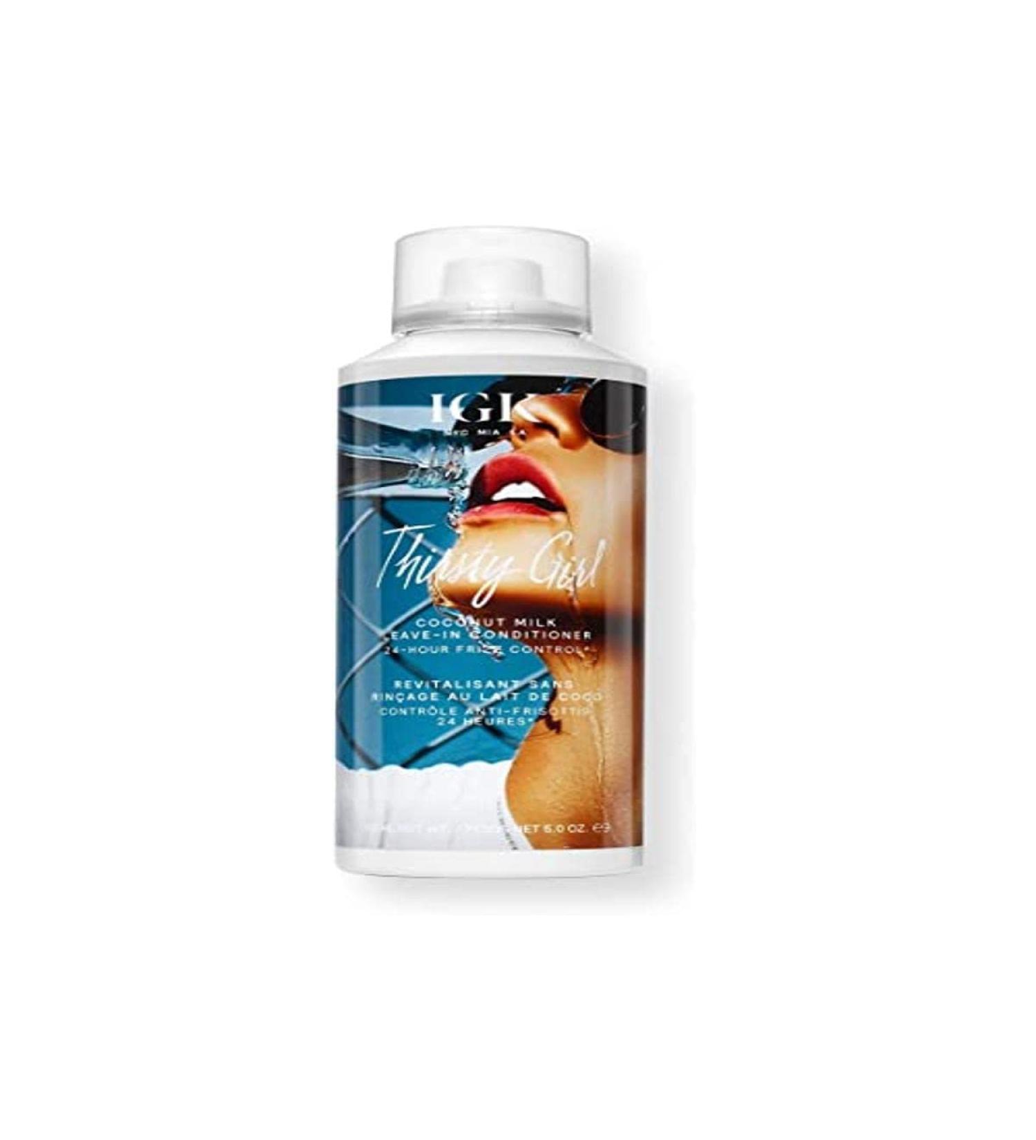 Thirsty Girl Coconut Milk Leave-In Conditioner by IGK for Unisex - 5 oz Conditioner