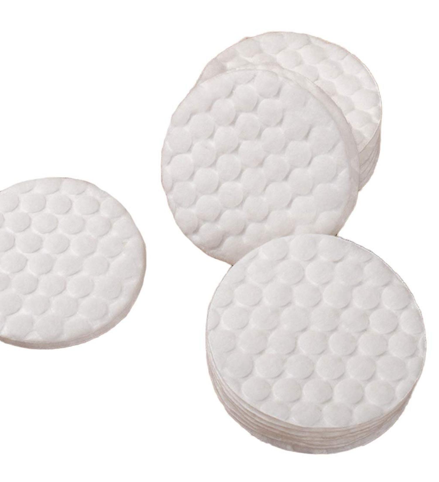 Portable Cleansing Cotton 60 pcs/bag Makeup Remover Cotton Pads washable Wipe cleansing Oil Skin care Facial care Make Up Cosmetic wipe Soft Comfortable (Color : White) - Buy Online on SooperMarket.com