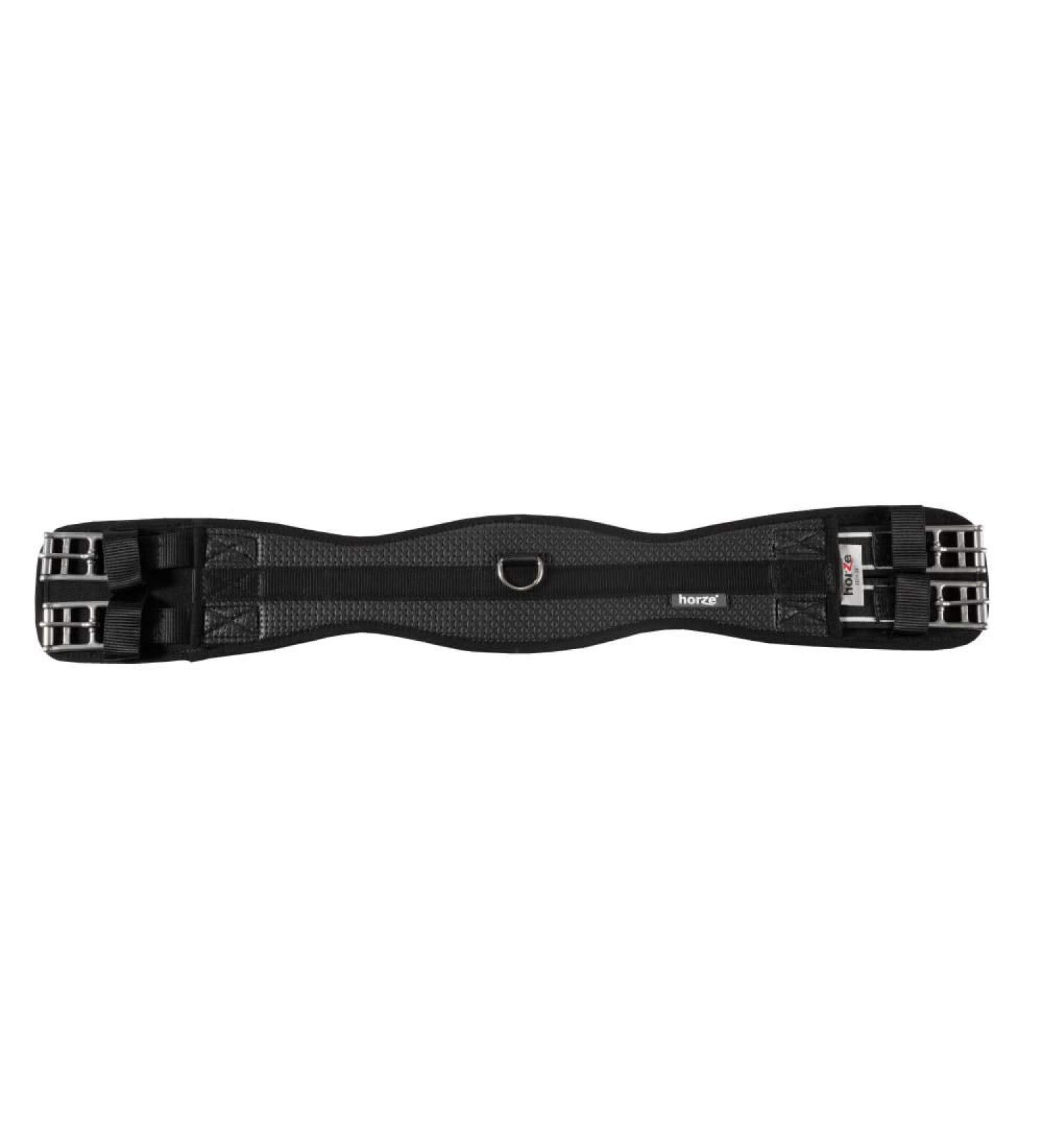 Horze Dallas Dressage Girth - Lightweight & Breathable | Black, US 18 - Buy Online on SooperMarket.com