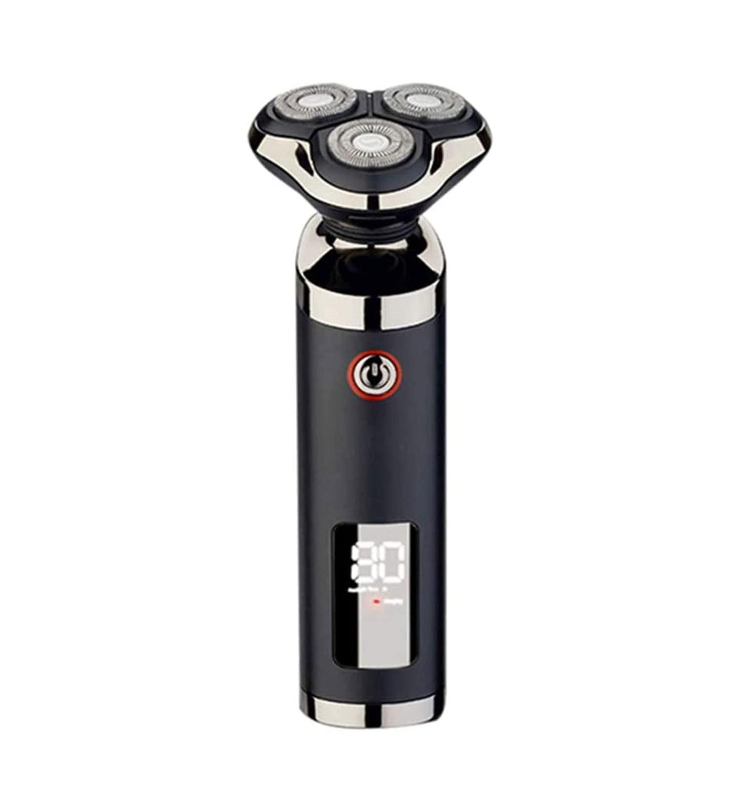 Electric Razor for Men - 3 in 1 Wet & Dry Bald Head Shaver | Cordless Rechargeable Grooming Kit with LED Display - Buy Online on SooperMarket.com