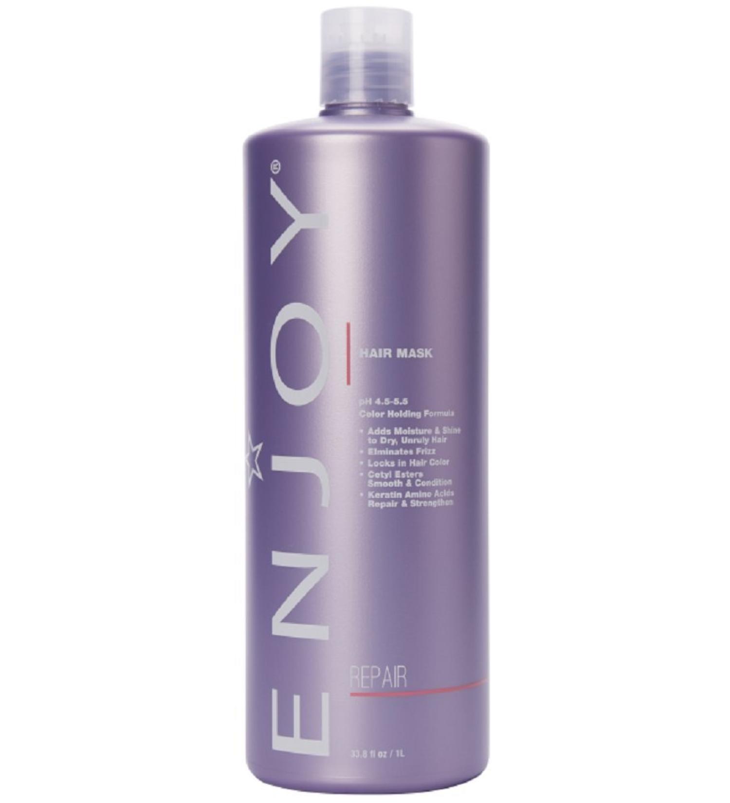 ENJOY Hair Mask (33.8 OZ) Deep Nourishment and Conditioning for Moisture-Rich Hair