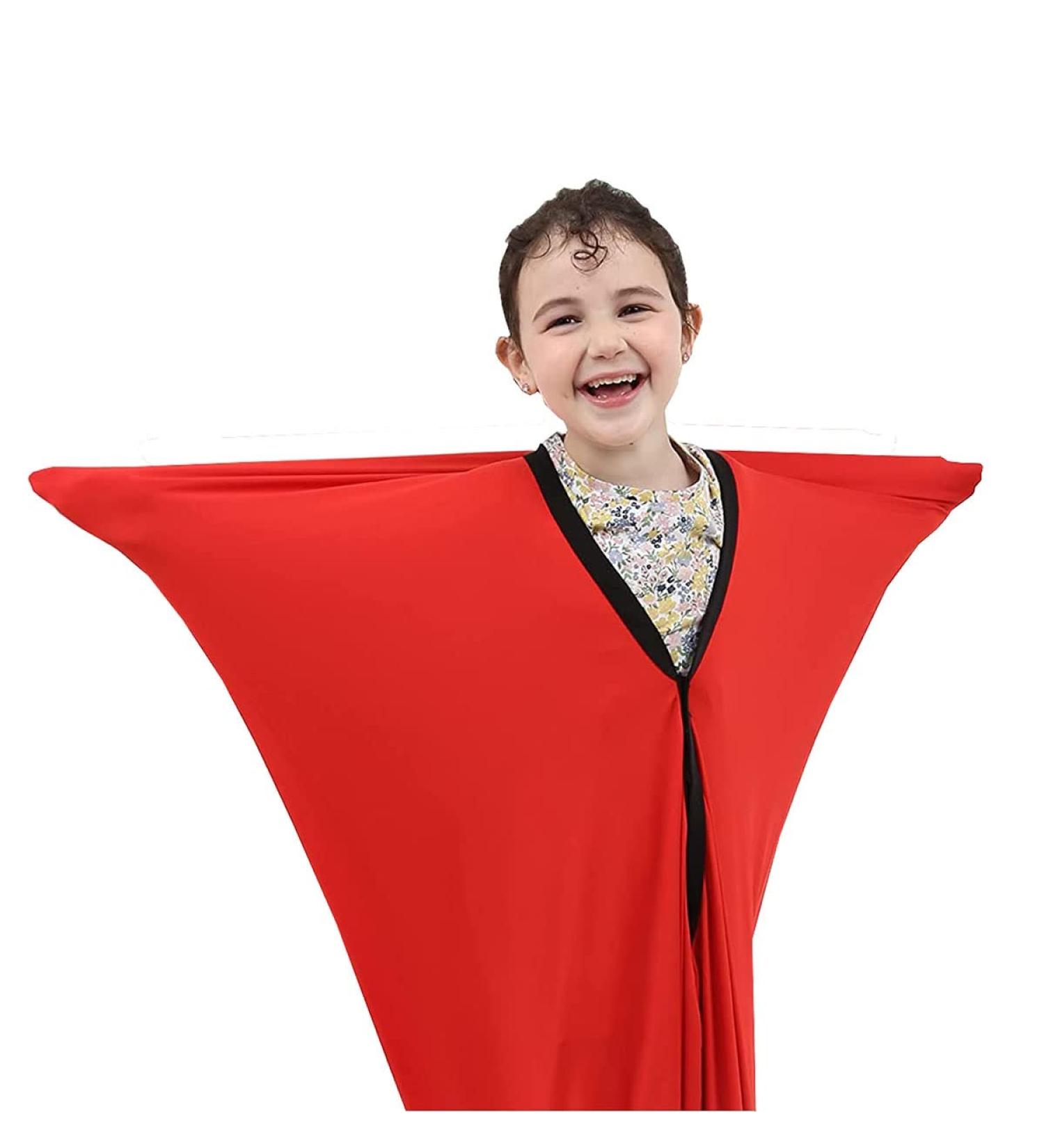 ZYUBOESO Sensory Body Sock XL Red - Stress Relief for Kids with Autism, Anxiety, ADHD - Buy Online on SooperMarket.com