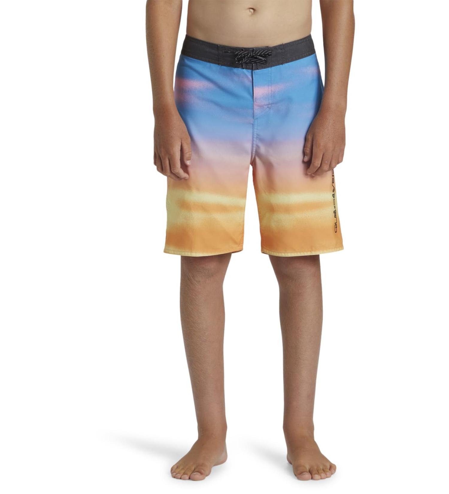 Quiksilver Boys Everyday Fade YTH 17 Boardshorts - 10 Years Monaco Blue | International Shipping Available - Buy Online on SooperMarket.com