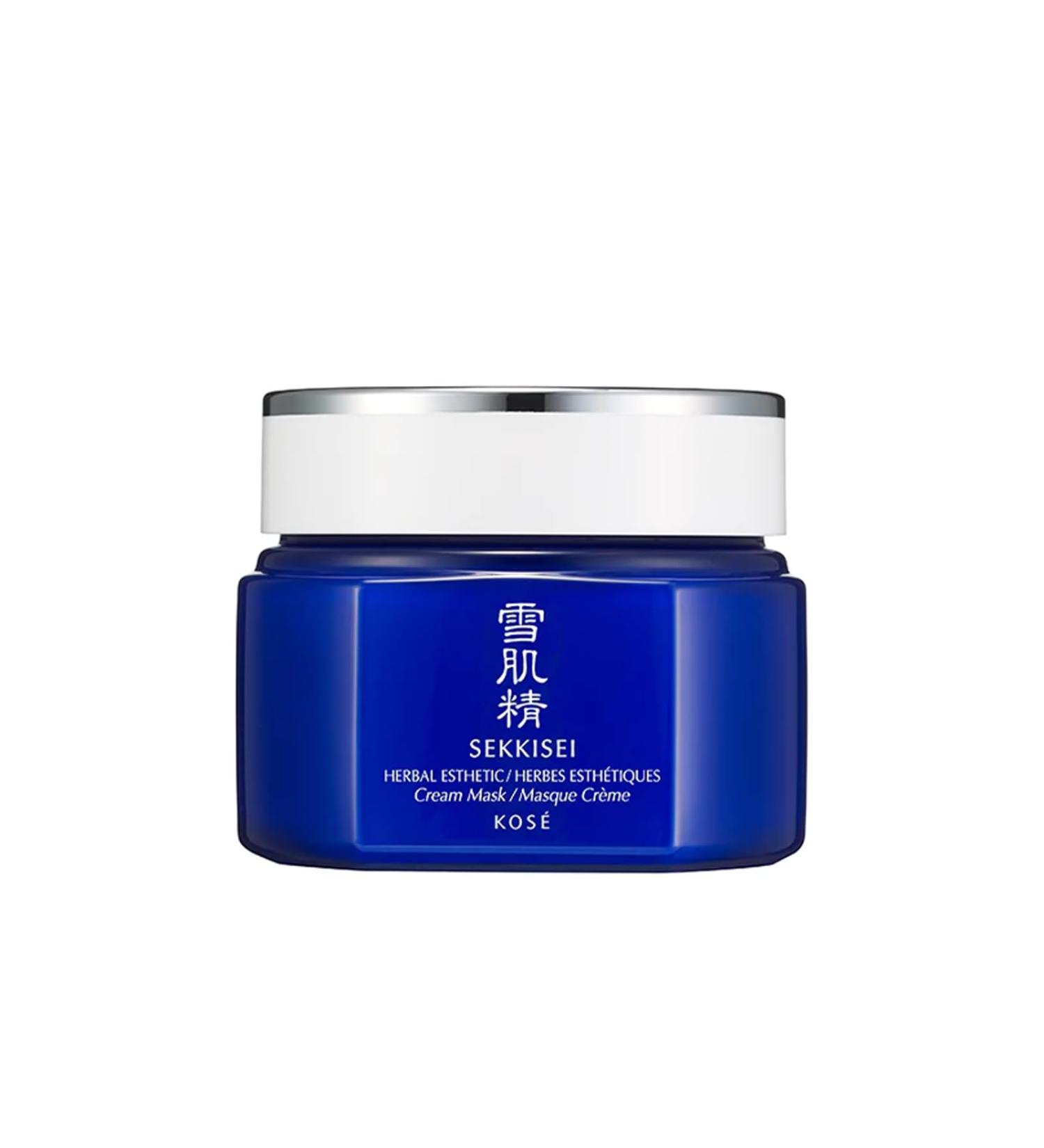 SEKKISEI Herbal Esthetic Rejuvenating Cream Mask - Radiant Moisturizing Gel Mask 5oz | International Shipping Available - Buy Online on SooperMarket.com