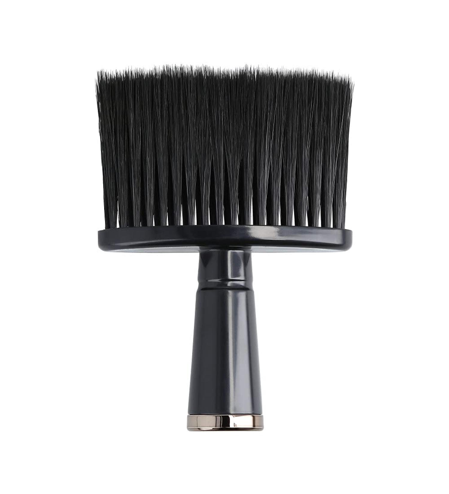 Buy TB Tools for Beauty Lussoni Neck Brush | Hairdressing Hair Cleaning Brush | Plastic Black - Perfect for Salon & Home Use - Buy Online on SooperMarket.com