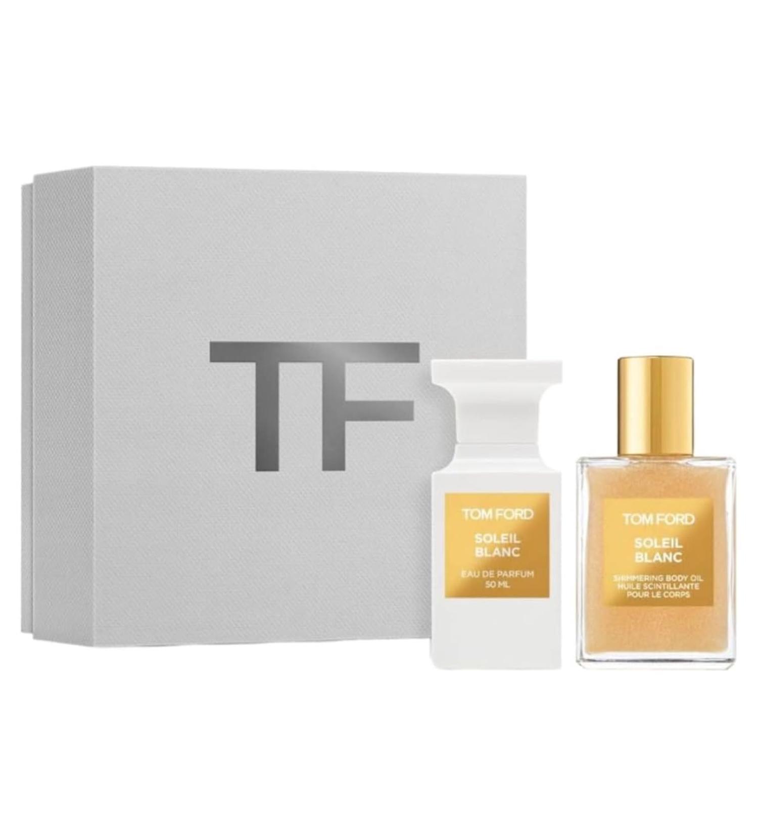 Tom Ford Private Blend Soleil Blanc 2 Piece Set - Eau De Parfum and Shimmering Body Oil - Buy Online on SooperMarket.com