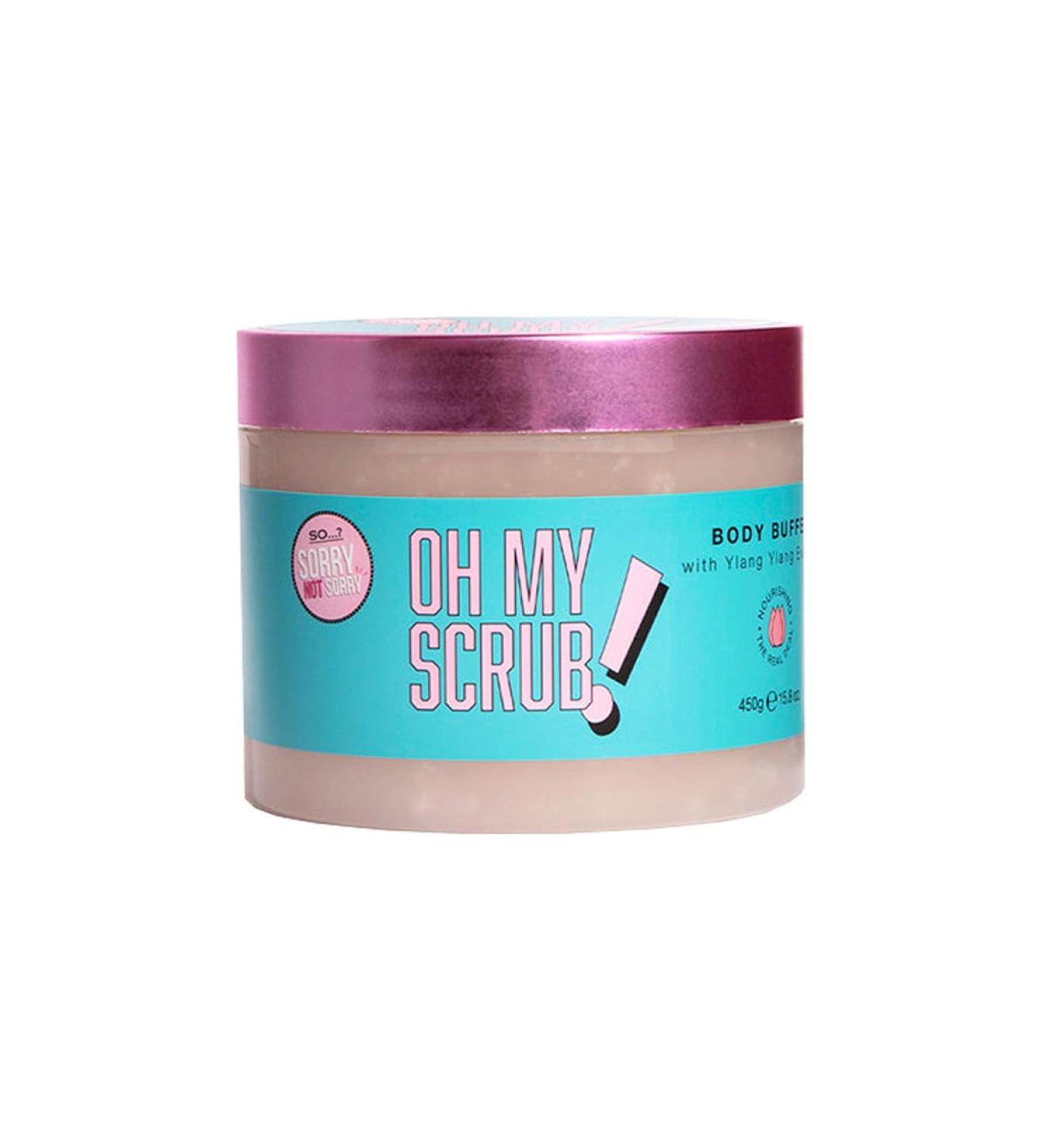 Ylang Ylang Body Buffer Exfoliating Scrub - Vegan & Cruelty Free (430g) - Buy Online on SooperMarket.com