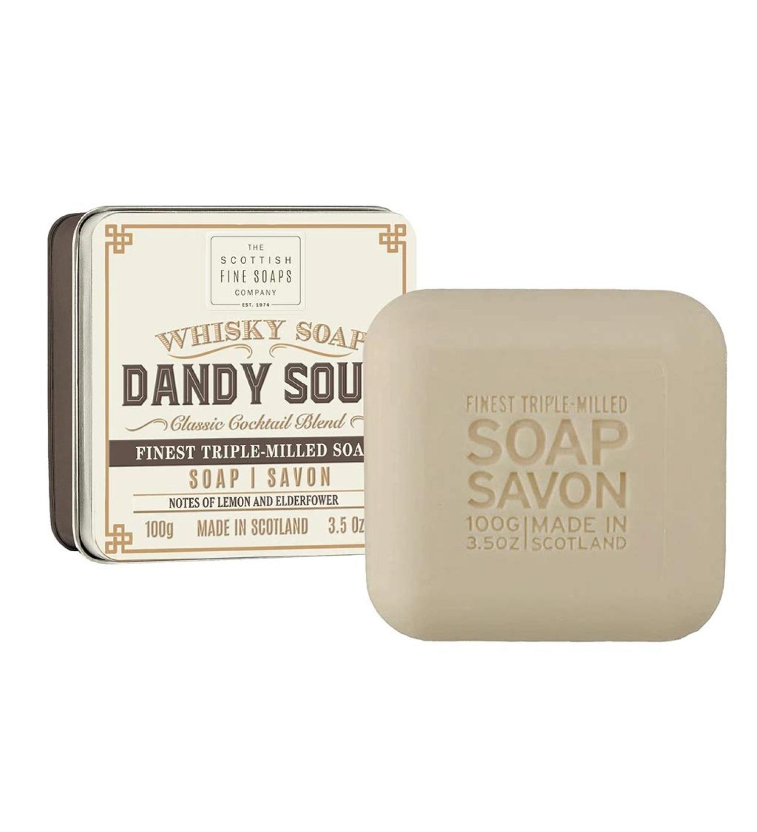 Scottish Soap Soap In A Tin Dandy Sour