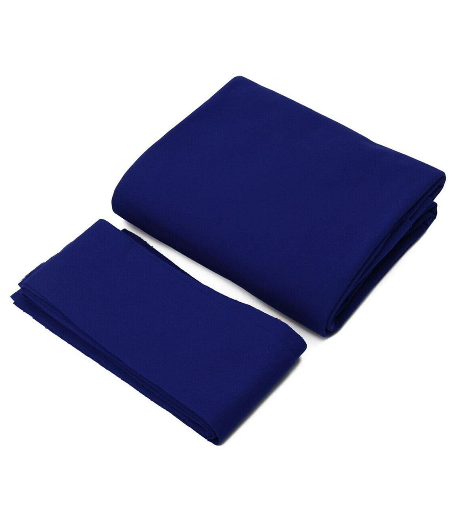Pilarmuture Fast Speed Pool Table Cloth - Blue 8ft | Professional Durable Billiard Felt for 7/8/9 ft Tables - Buy Online on SooperMarket.com