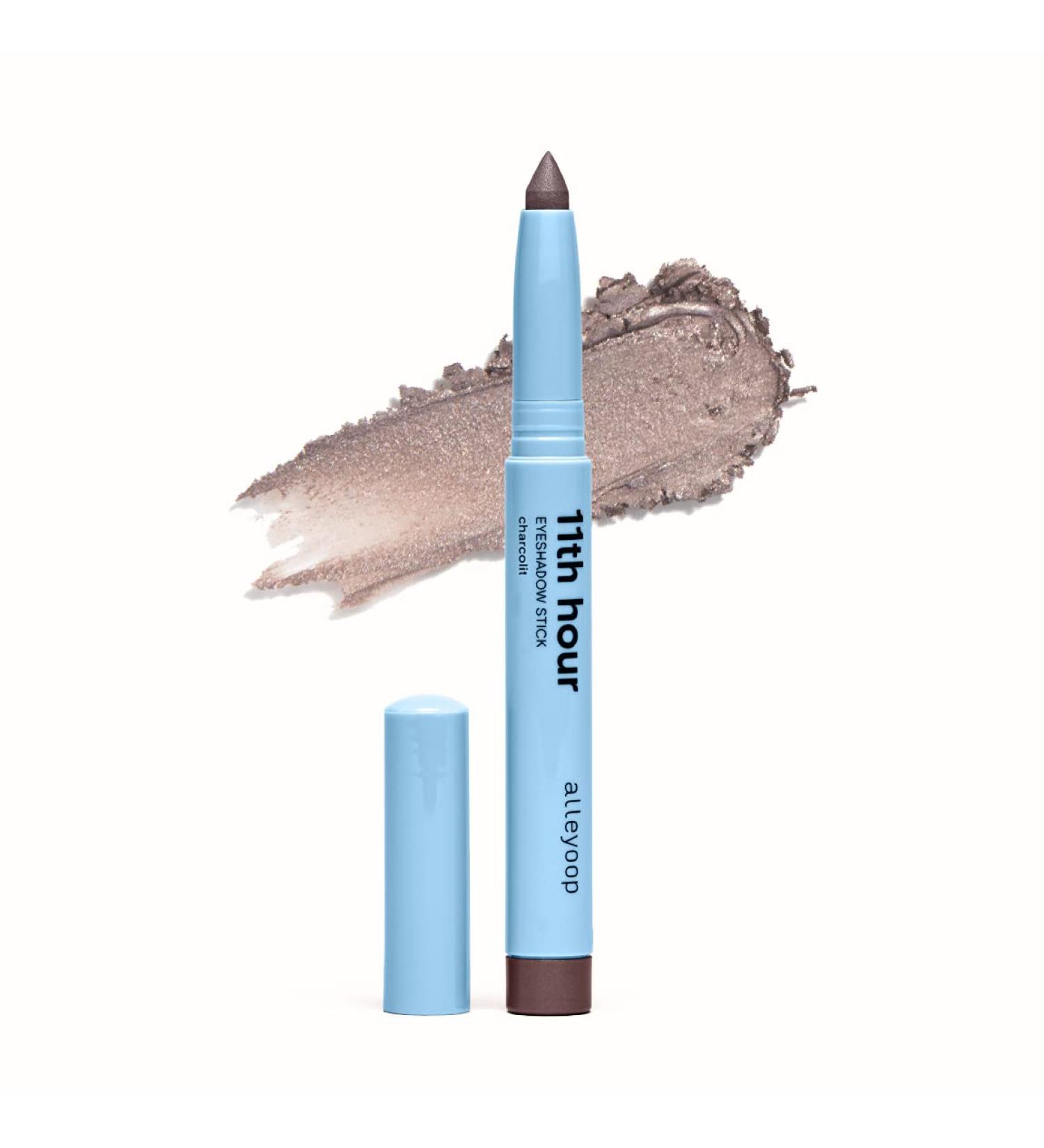 Alleyoop 11th Hour Charcolit Cream Eyeshadow Stick - Smudge-proof & Crease-proof for 11+ Hours - Travel-Friendly, Cruelty-Free & Vegan - Buy Online on SooperMarket.com