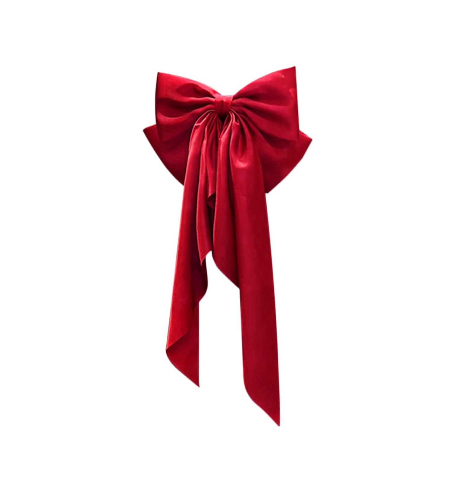 Gogogmee Satin Ribbon Hairpin Barrettes for Thick Hair Large Hair Bows for Big Hair Bows for Teen Hair Clips Barrettes Ponytail Clip Barrettes for Teen Hair Ribbon - Buy Online on SooperMarket.com