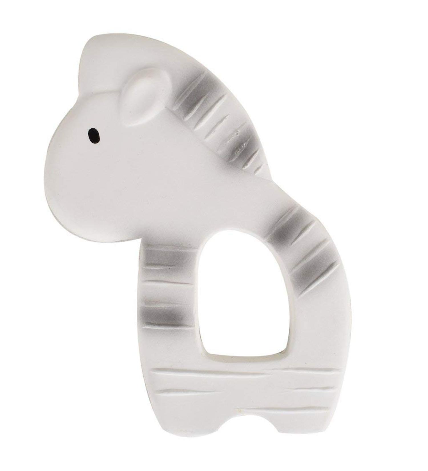 Tikiri My First Safari Zebra Teether (White)