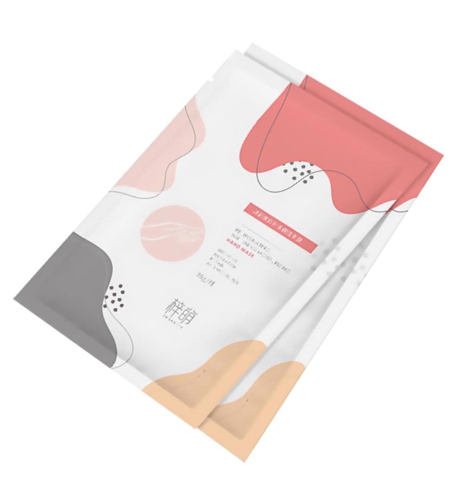 Gogogmee 2 Pairs Hand Exfoliant Cover Moisturizing Gloves Hand Dead Skin Remover Nourishing Hand Cover Hand Care Mask for Hand Moisturizing Gel Socks Non-Woven Fabric White - Buy Online on SooperMarket.com