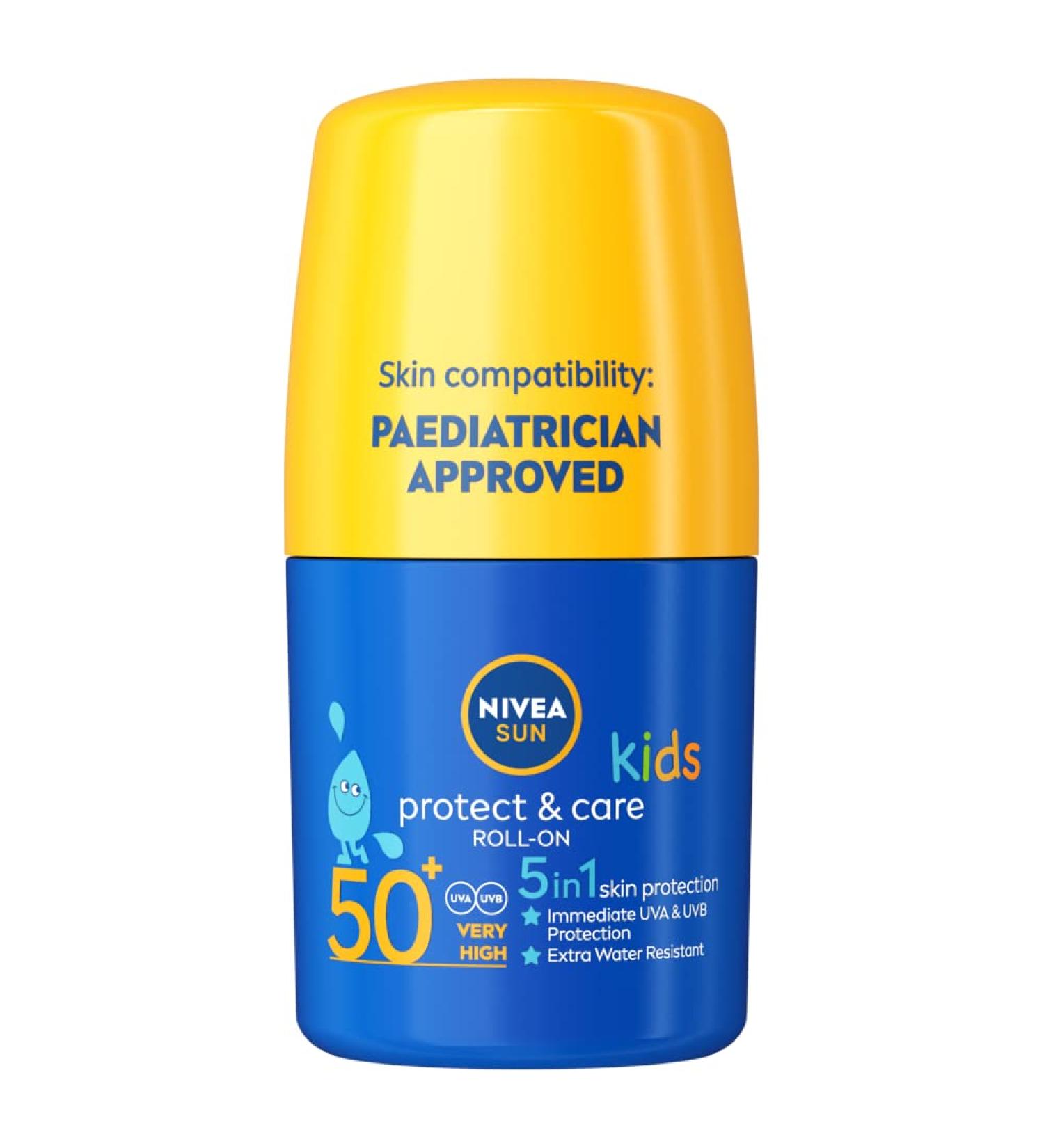 Nivea Sun Kids Caring Roll-On SPF50 50ml | Nivea - Buy Online on SooperMarket.com