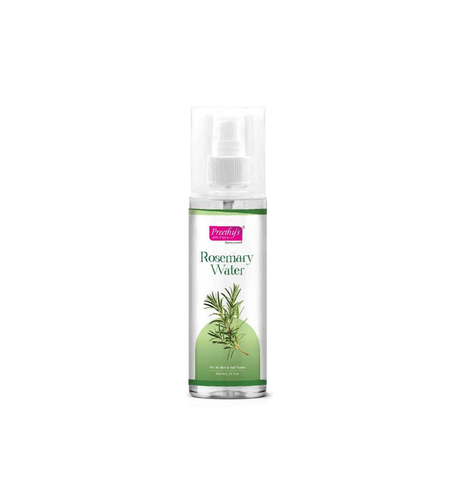 Preethy's Boutique Rosemary Water 200ml - Hair Spray | Hair Growth | Hair strengthening | Hair Mist for All Hair Types. - Buy Online on SooperMarket.com