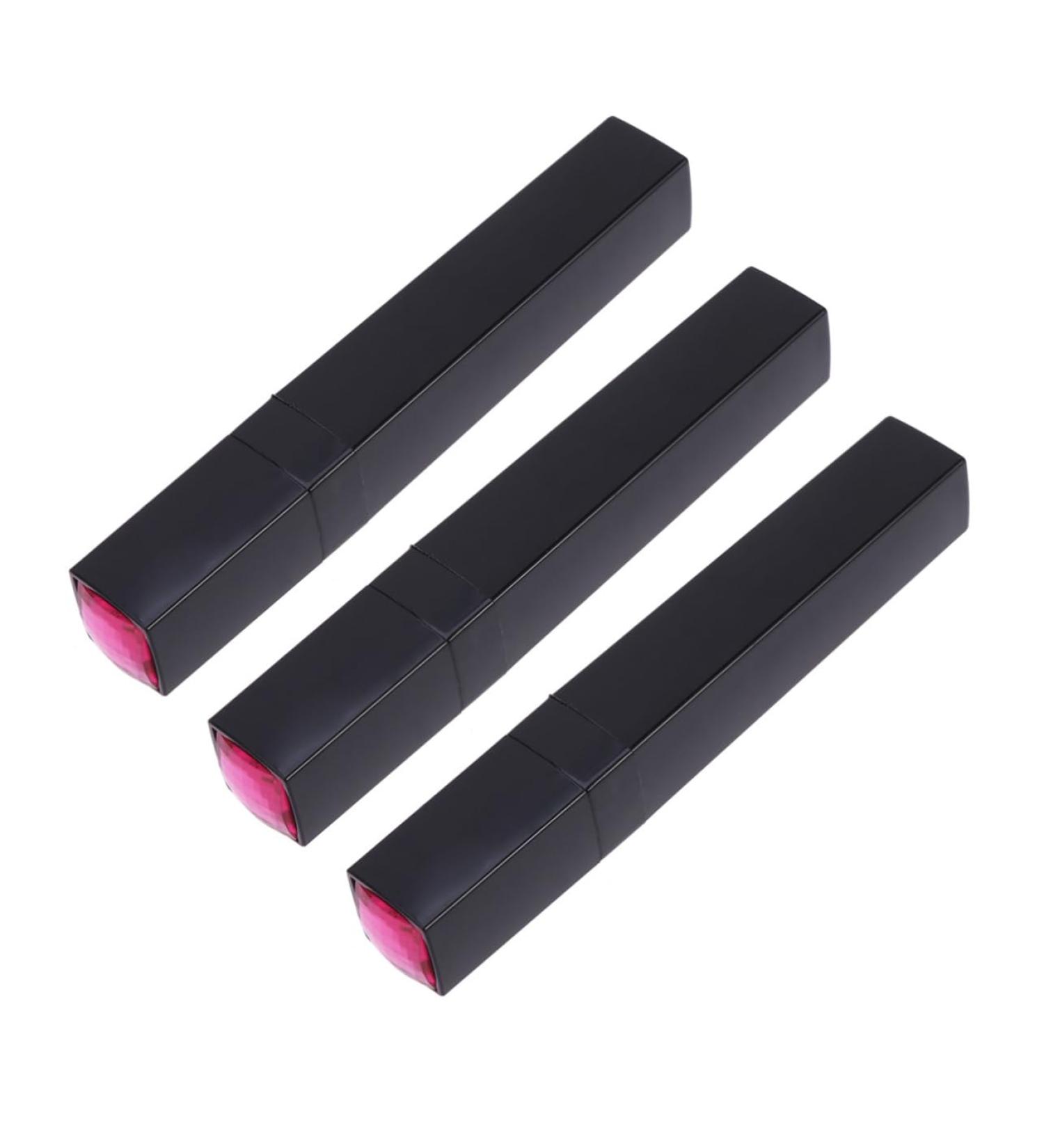 Healvian 3pcs Eyelash Glue Tube Eyelash Spoolies Empty Mascara Bottle Empty Eyeliner Tube Black - Buy Online on SooperMarket.com