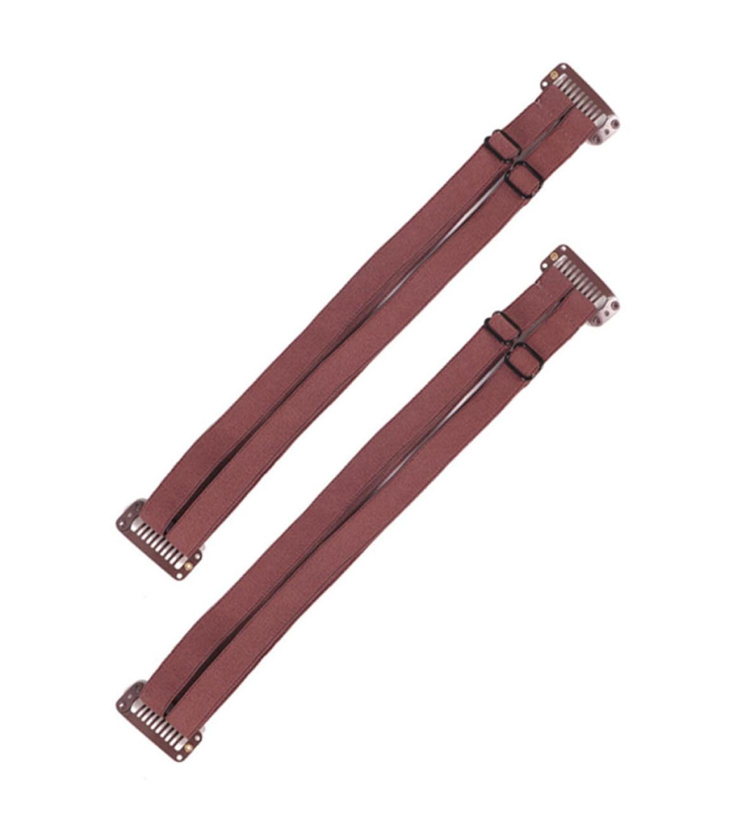 Face Lifting Bands Invisible Slimming Strap Anti Wrinkle Patch Strips Face Slimming Tools with Clips 2 pcs Brown face slimming bands - Buy Online on SooperMarket.com