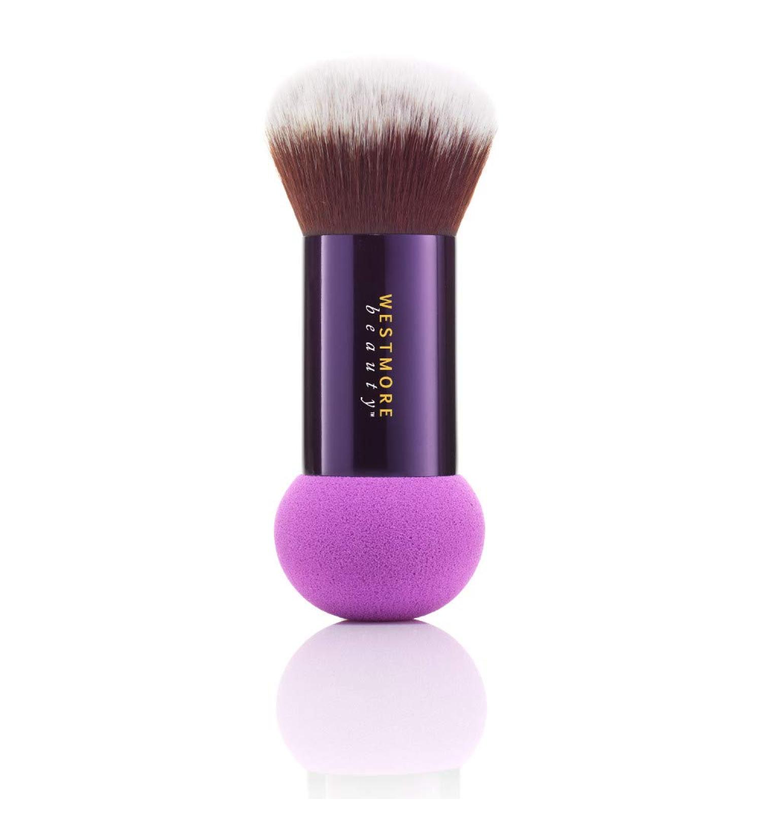 Westmore Beauty Double Feature Blush Brush - 2-in-1 Makeup Application Tool - Buy Online on SooperMarket.com
