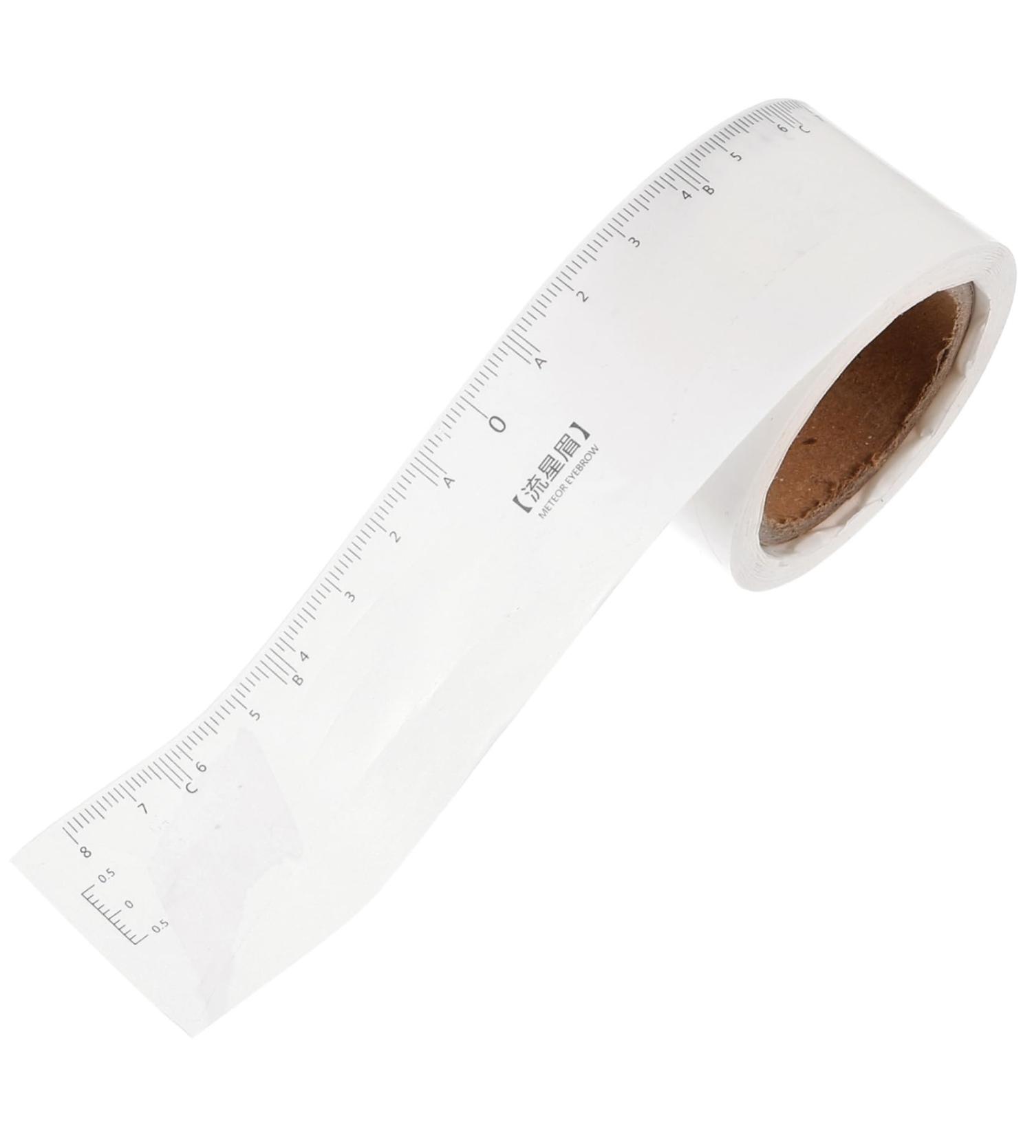 KALLORY 1 Roll Kit Makeup Kit Make up Kit Measuring Eyebrow Ruler Tool Meteor Drawing Pen - Buy Online on SooperMarket.com