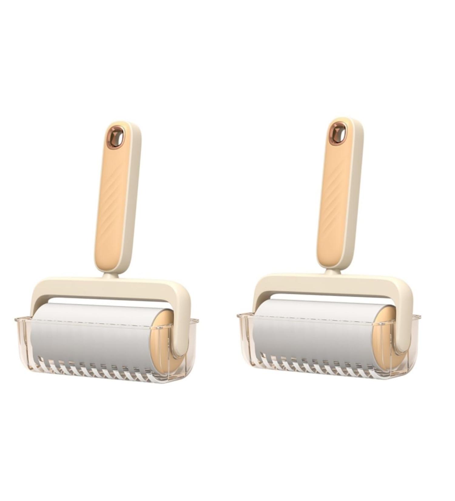 MAGICLULU Roller Hair Sticker - 2 Sets Reusable Lint Rollers for Pet Hair & Fur Removal | Sticky Adhesive Tape for Dogs & Cats - Shop Now - Buy Online on SooperMarket.com
