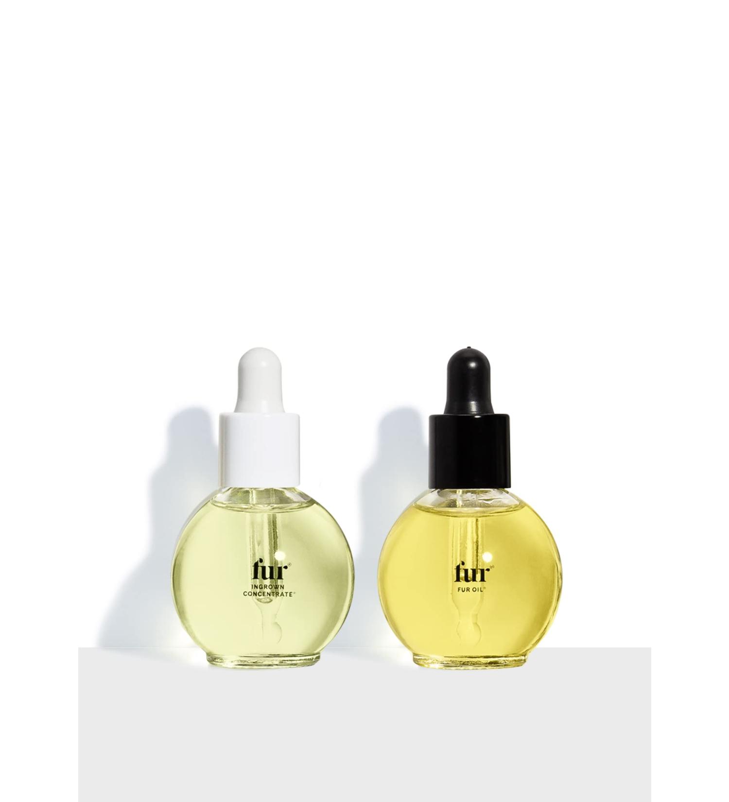 Fur Ingrown Hair Care Duo - Preventative Treatment with Fur Oil & Ingrown Concentrate - 0.5 FL OZ Each - Buy Online on SooperMarket.com