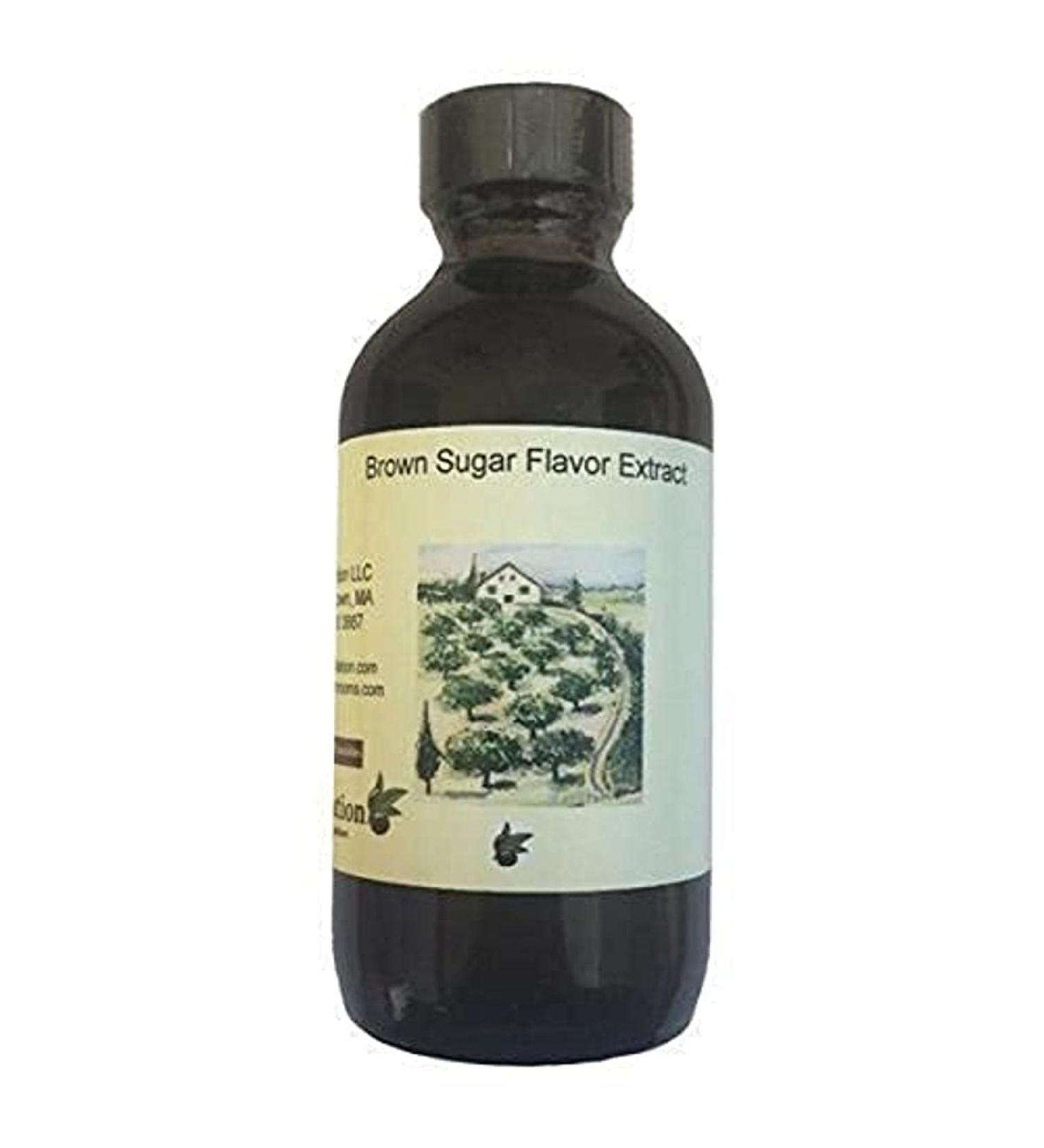 OliveNation Brown Sugar Flavoring Extract for Baking and Cooking, Add Sweet Deep Flavor to Sweet or Savory Dishes, Non-GMO, Gluten Free, Kosher , Vegan - 8 ounces 8 Fl Oz (Pack of 1)