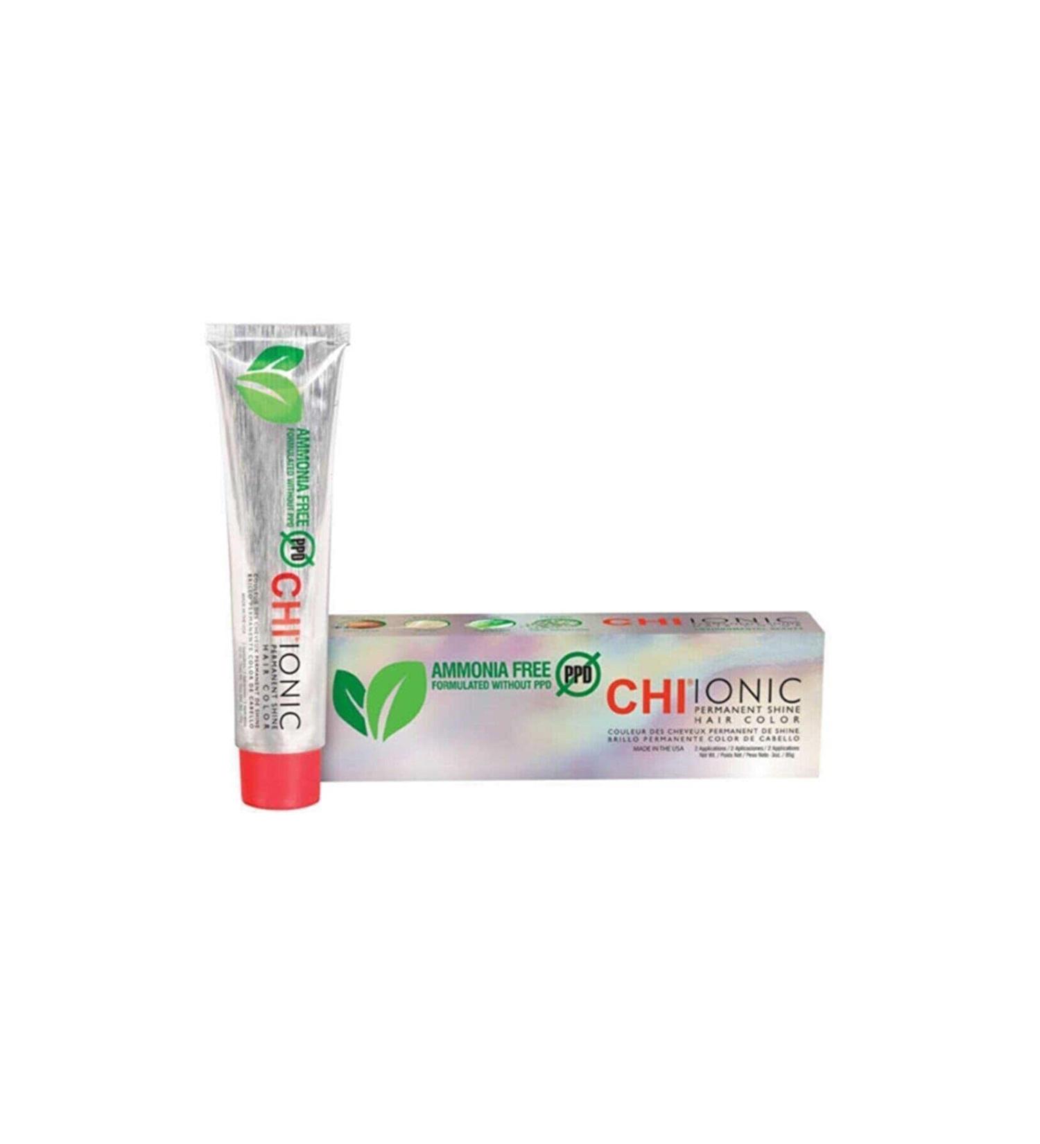 CHI Ionic Permanent Shine Hair Color Light Warm Brown 3 oz.