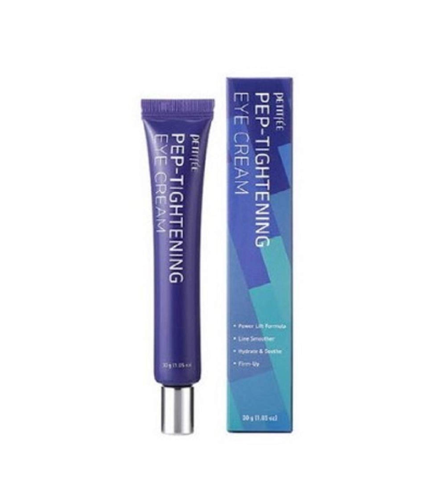 Petitfee Pep-Tightening Eye Cream 30g | Wrinkle Improvement & Elasticity | Line Care - Buy Online on SooperMarket.com