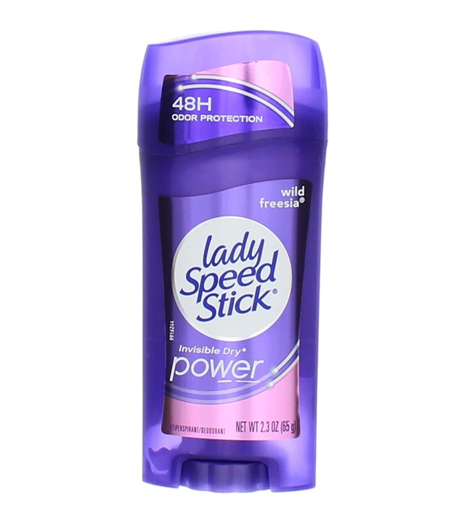 Lady Speed Stick Antiperspirant Deodorant Invisible Dry Wild Freesia 2.30 oz (Pack of 5) Wild Freesia 2.3 Ounce (Pack of 5) - Buy Online on SooperMarket.com