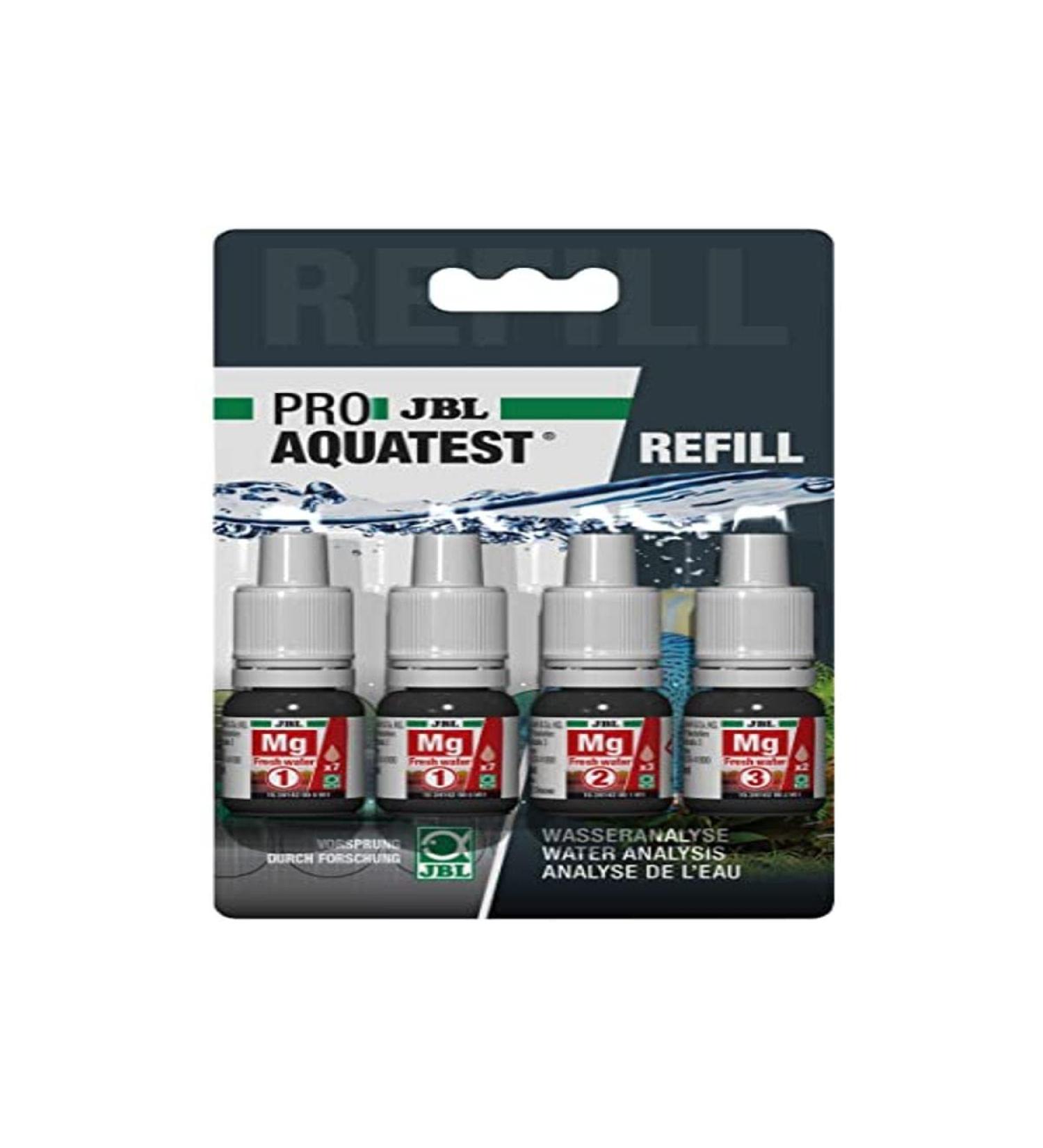 JBL Water Test Fountain | Proaquatest MG Magnesium Refill for Freshwater Aquariums - 4 Pieces - Buy Online on SooperMarket.com