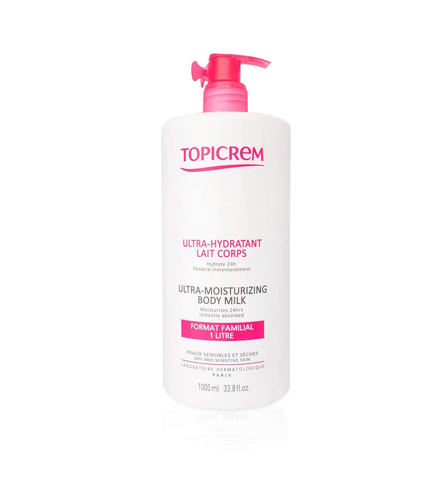 Topicrem Ultra-Hydratant Lait Corps - 33.8 Oz | Ultra-Moisturising Body Milk - Buy Online on SooperMarket.com