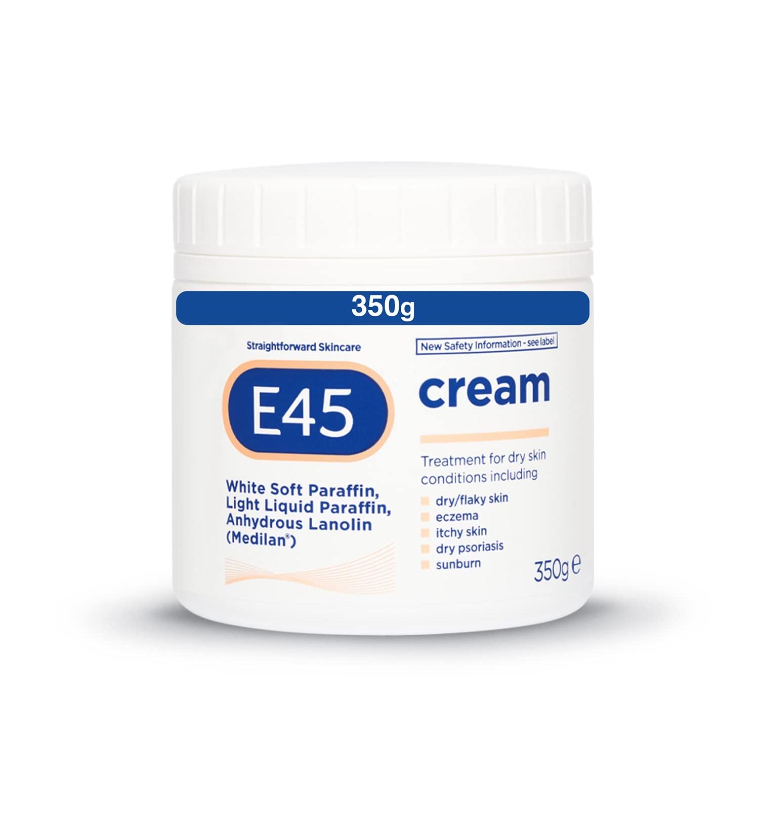 E45 Dermatological Cream for Dry Skin (350g) - 12oz - Pack of 1 - Buy Online on SooperMarket.com