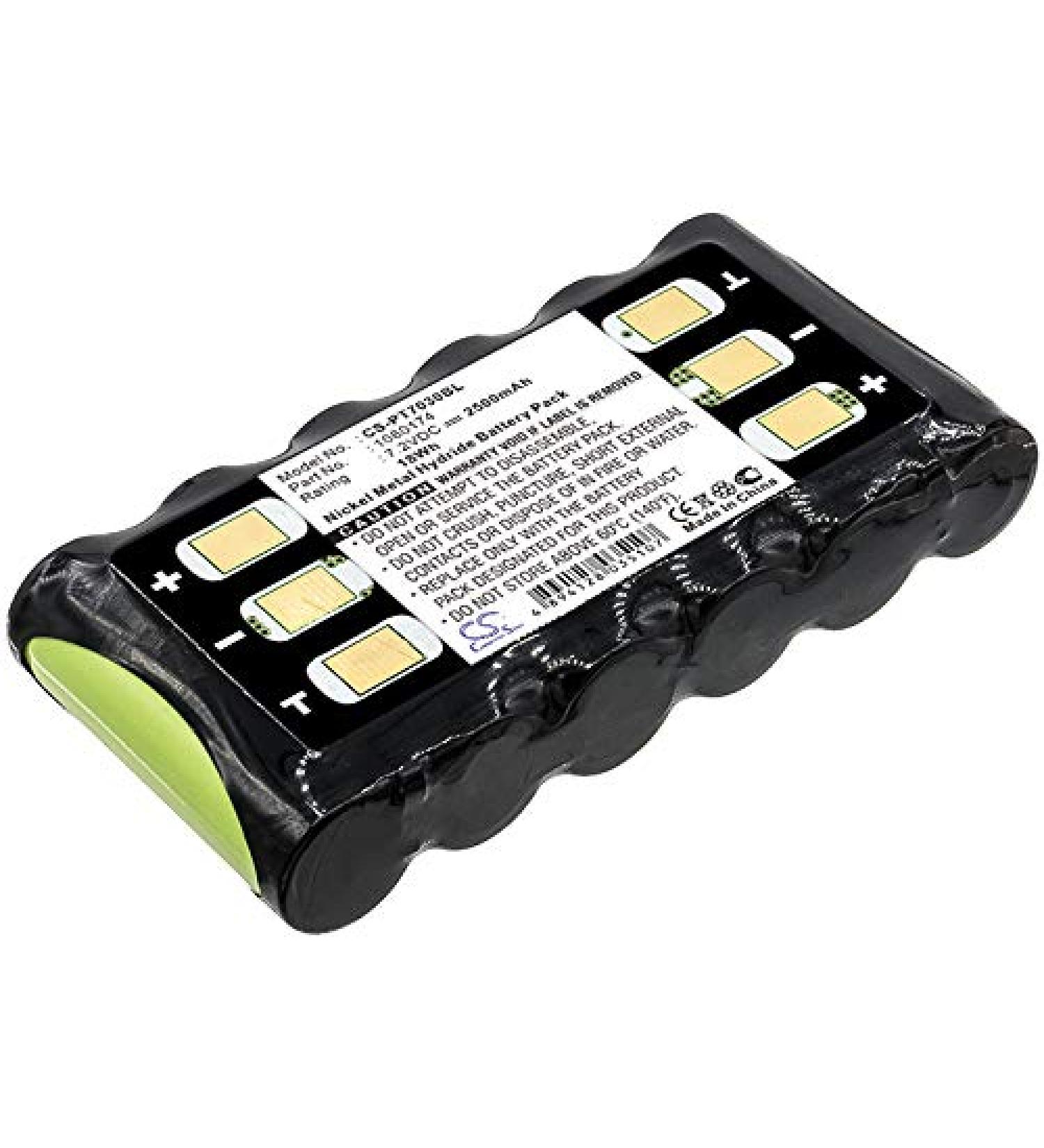 7.2V High-Performance Replacement Battery for Psion Teklogix 19505 7030 19515 - 2500mAh | International Shipping - Buy Online on SooperMarket.com