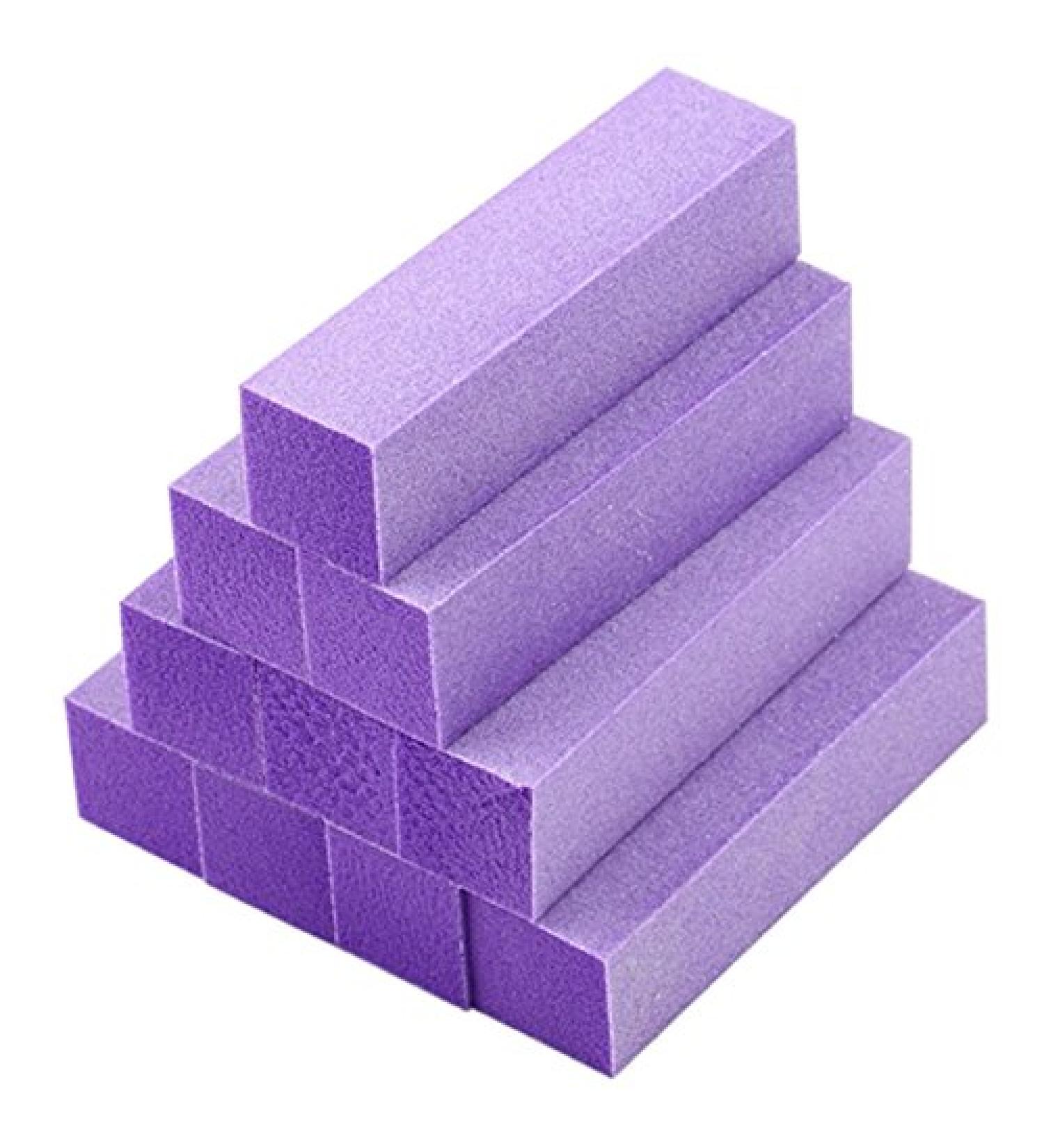 Aflytep 10x Buffing Sanding Buffer Block Files Acrylic Pedicure Manicure Nail Art Tips (Color:) - Buy Online on SooperMarket.com
