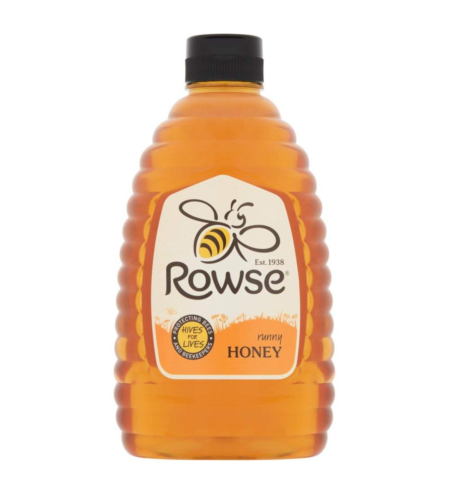 1 x 680g Runny Clear Honey Sqeezy Bottle Breakfast Pancake Porridge